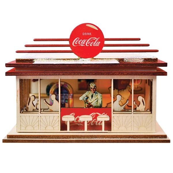 Cottage - Soda Shop Christmas Ornament - Image 2