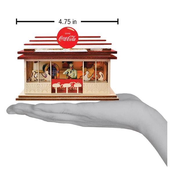 Cottage - Soda Shop Christmas Ornament - Image 3
