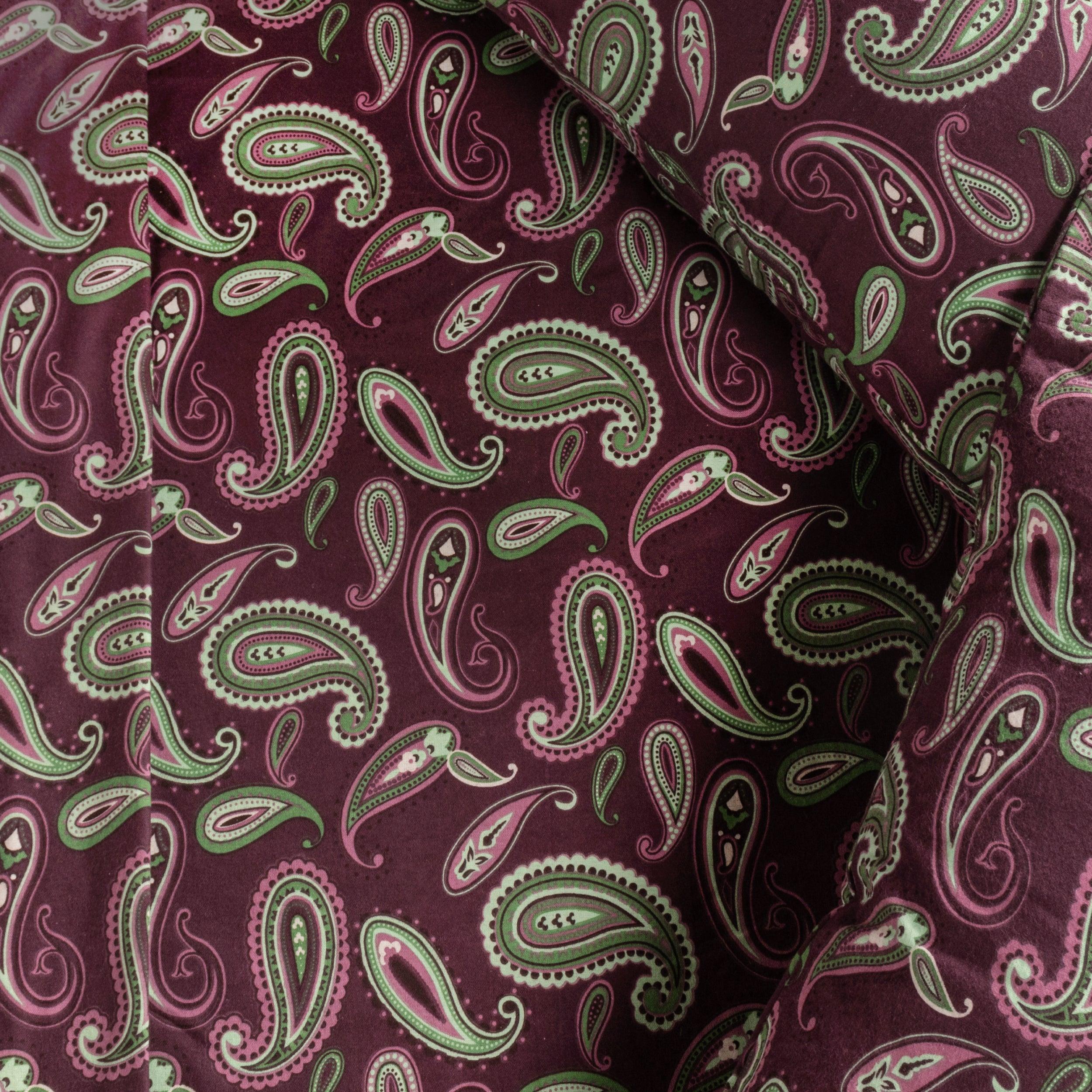 100% Cotton Flannel Bed Sheet Set Floral Paisley Deep Pocket - Image 24