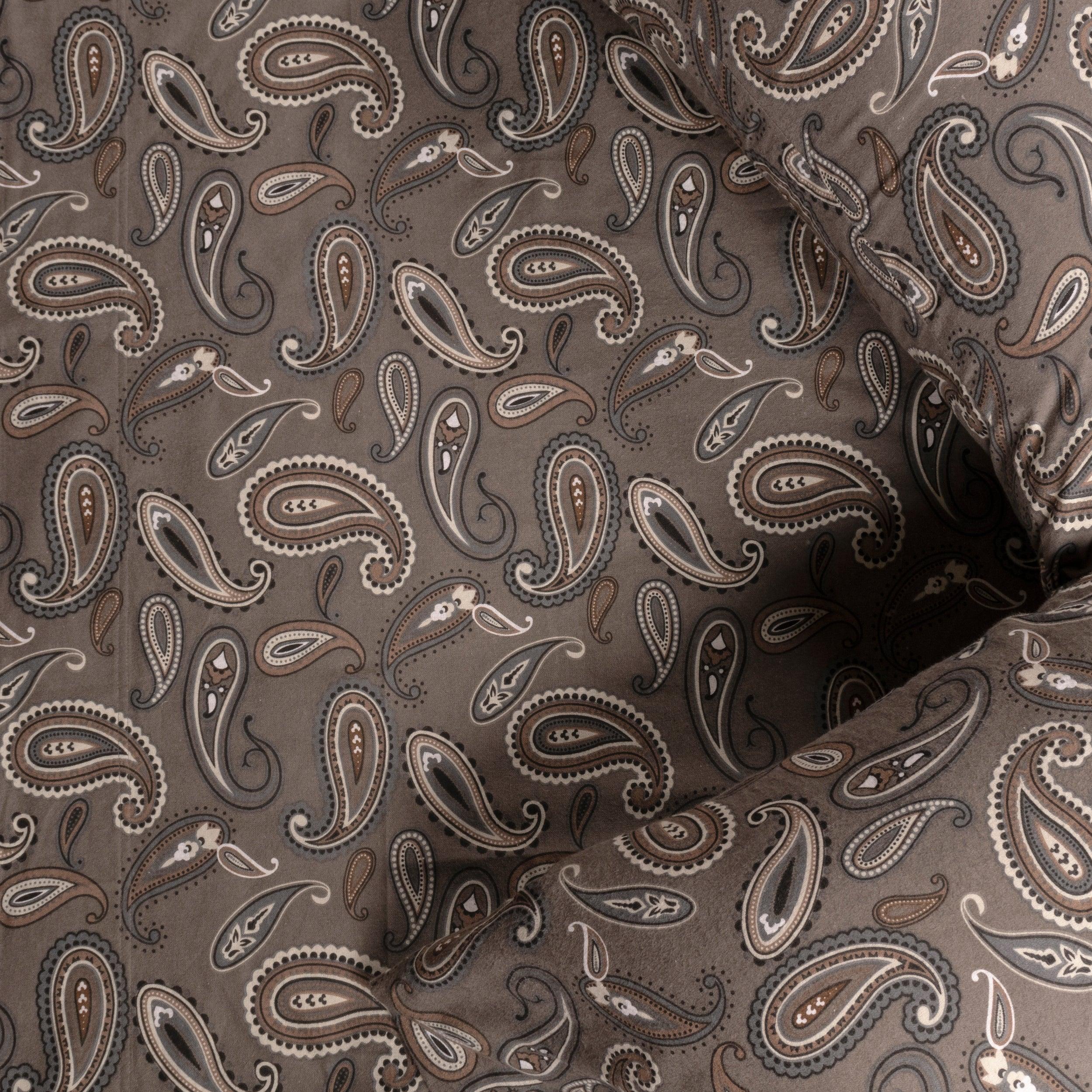 100% Cotton Flannel Bed Sheet Set Floral Paisley Deep Pocket - Image 29