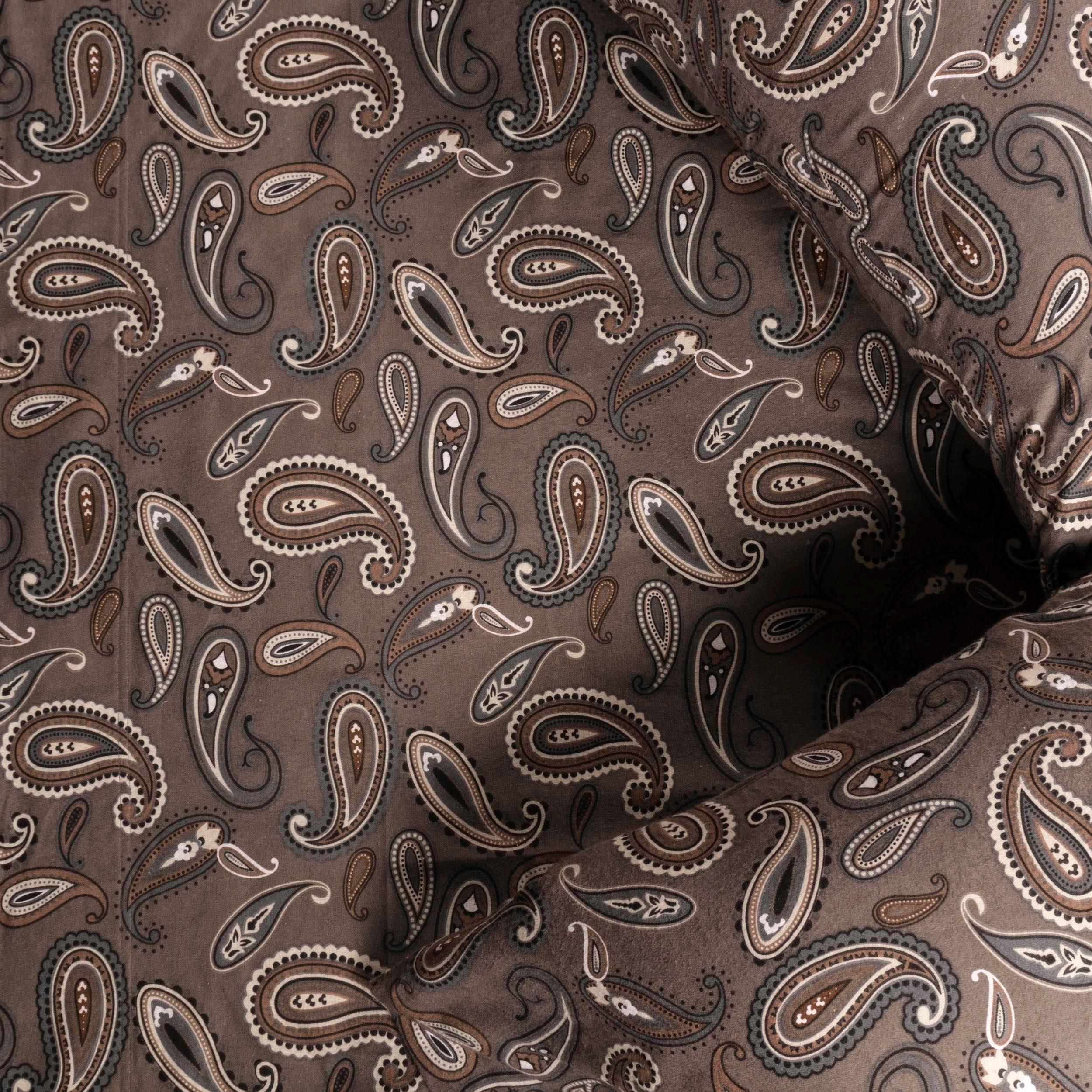 100% Cotton Flannel Bed Sheet Set Floral Paisley Deep Pocket - Image 4