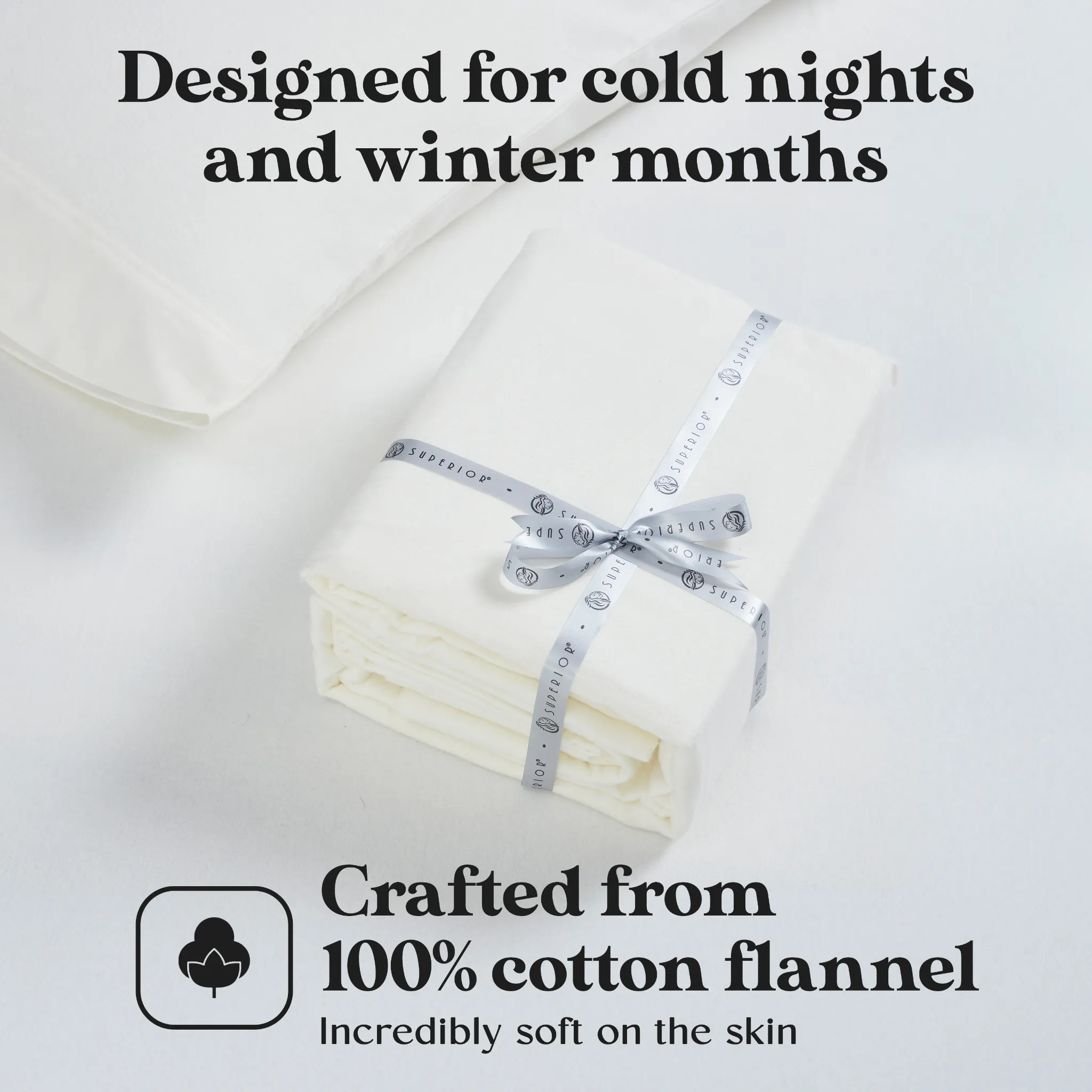 100% Cotton Flannel Solid Deep Pocket Bed Sheet Set - Image 11