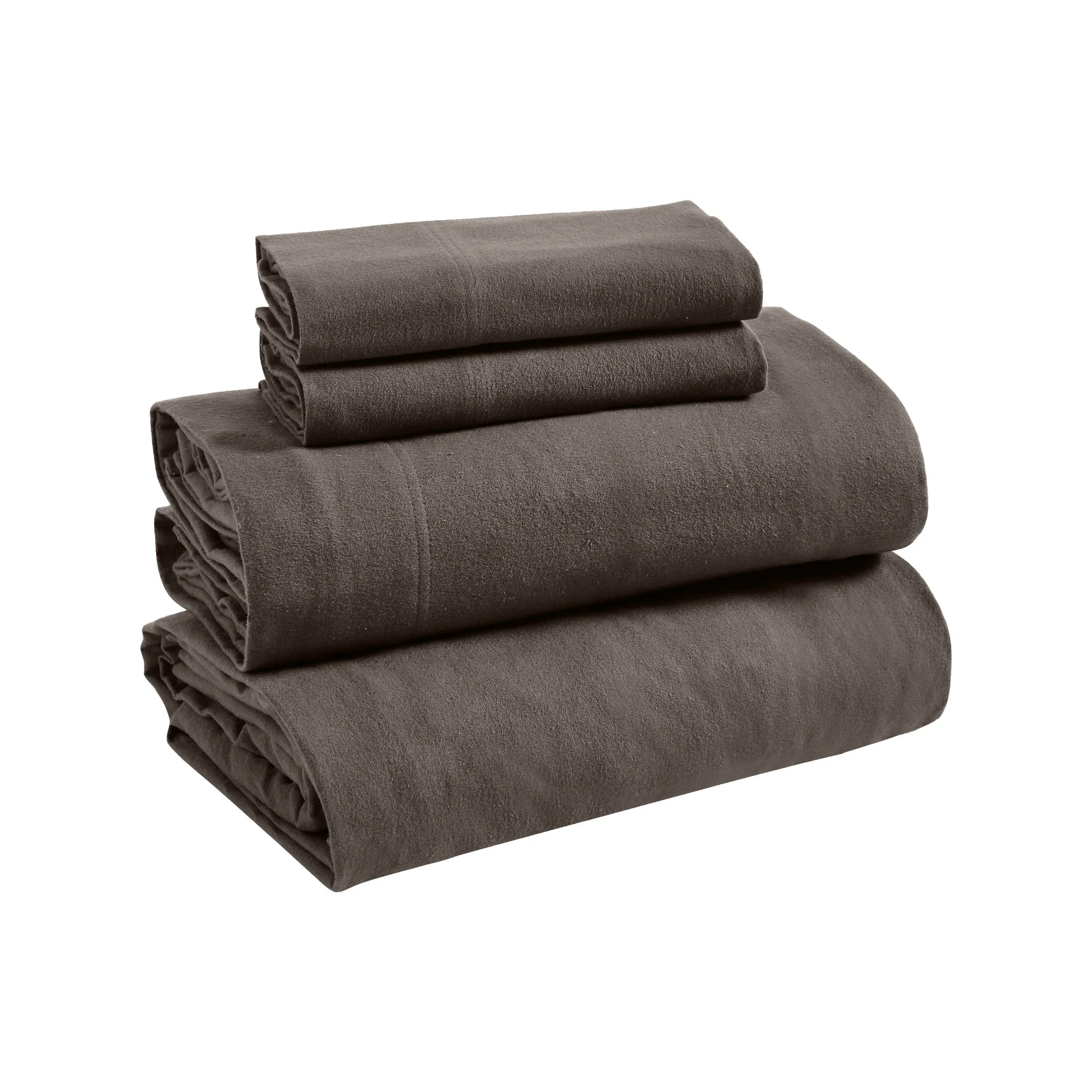 100% Cotton Flannel Solid Deep Pocket Bed Sheet Set - Image 26