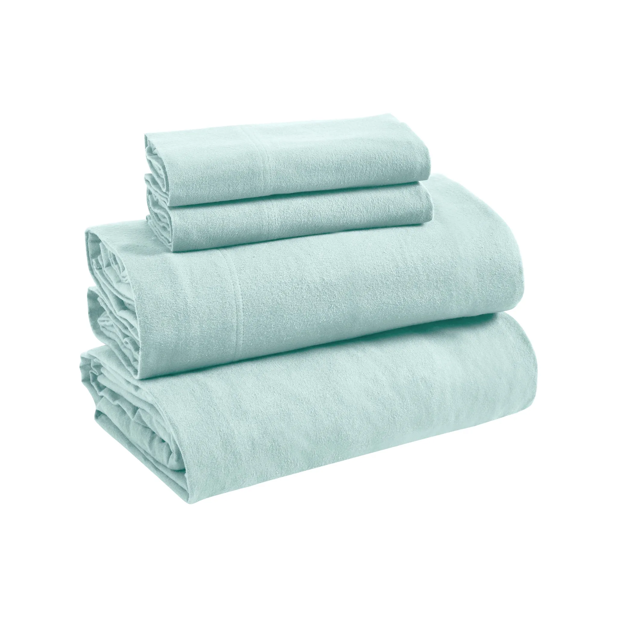 100% Cotton Flannel Solid Deep Pocket Bed Sheet Set - Image 34