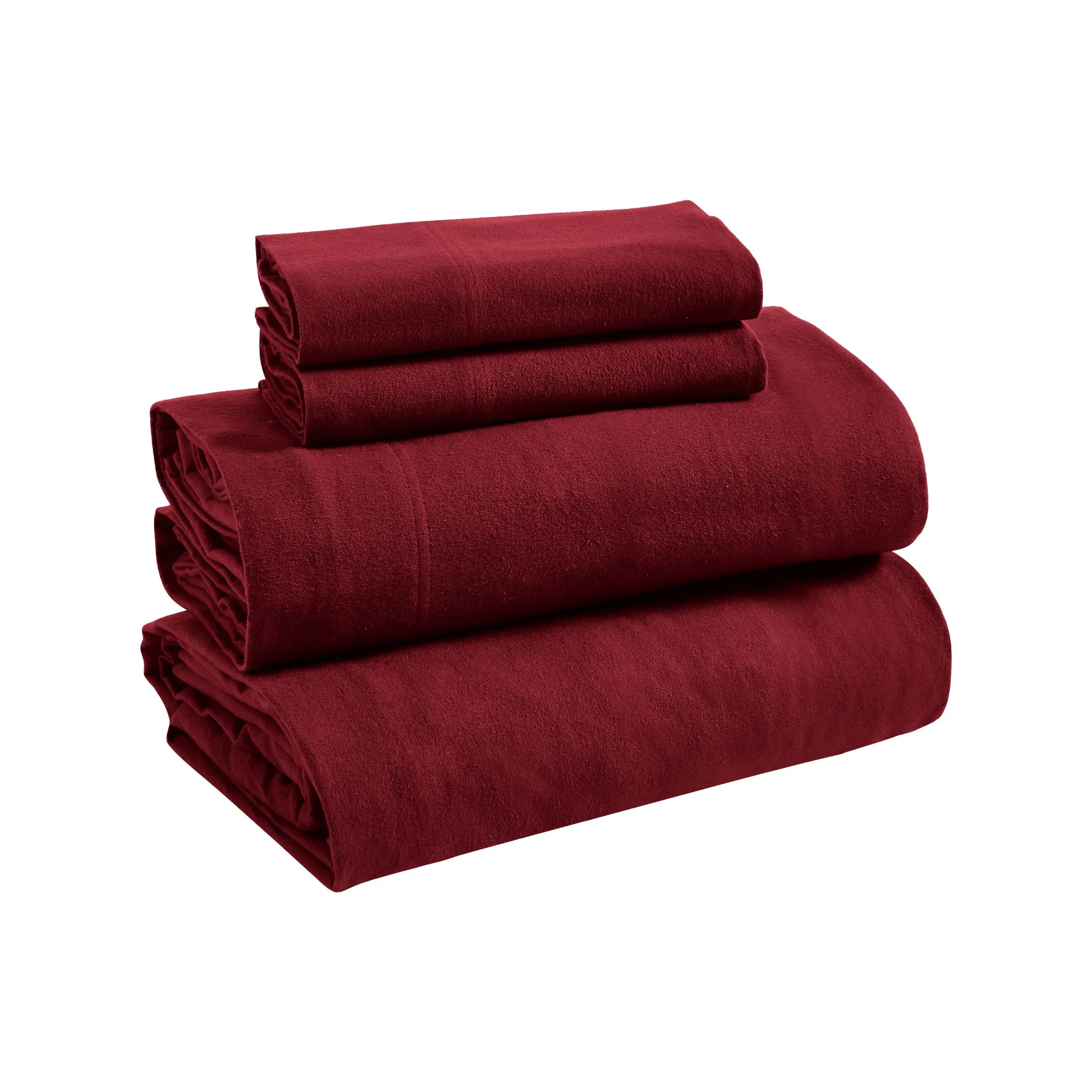 100% Cotton Flannel Solid Deep Pocket Bed Sheet Set - Image 50