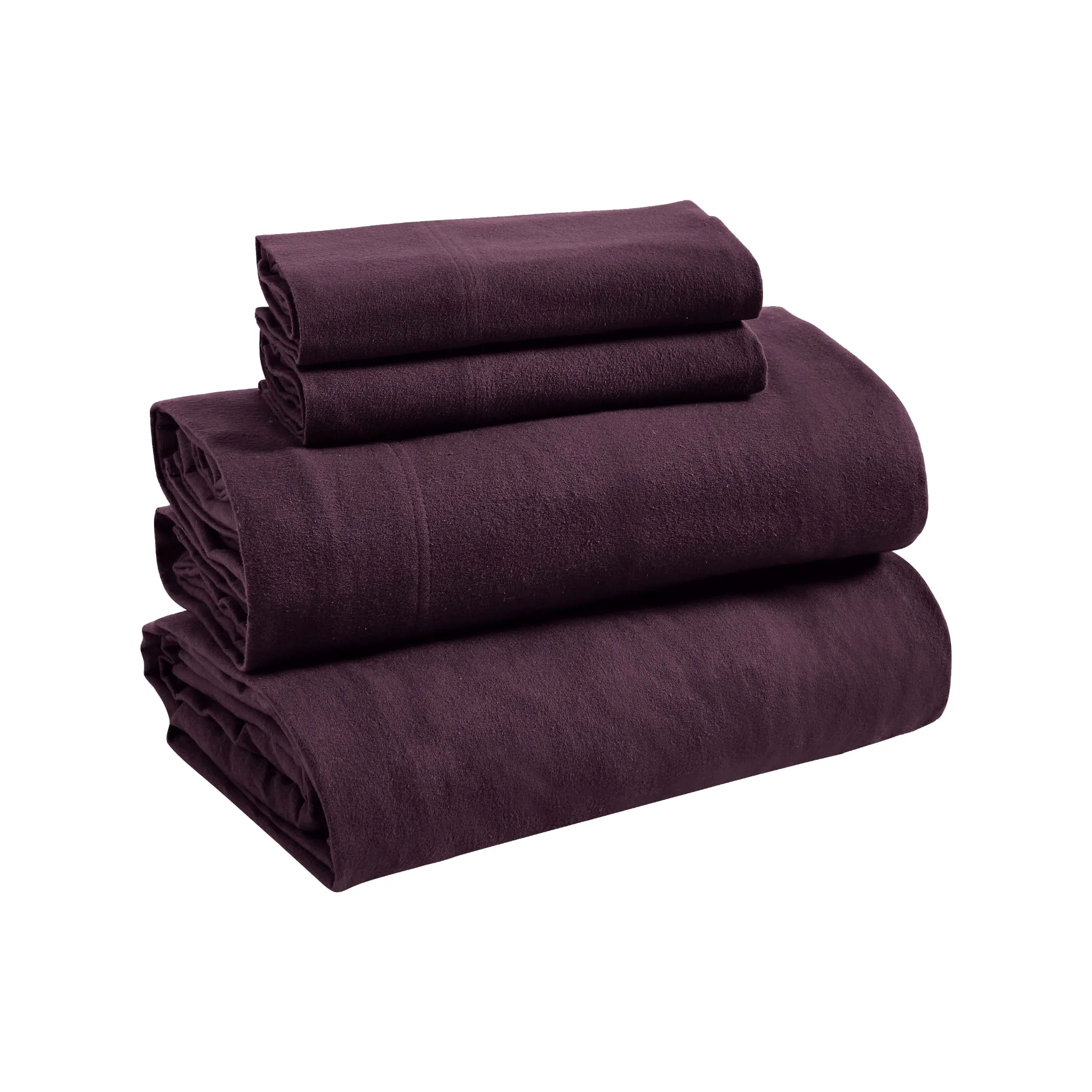 100% Cotton Flannel Solid Deep Pocket Bed Sheet Set - Image 66