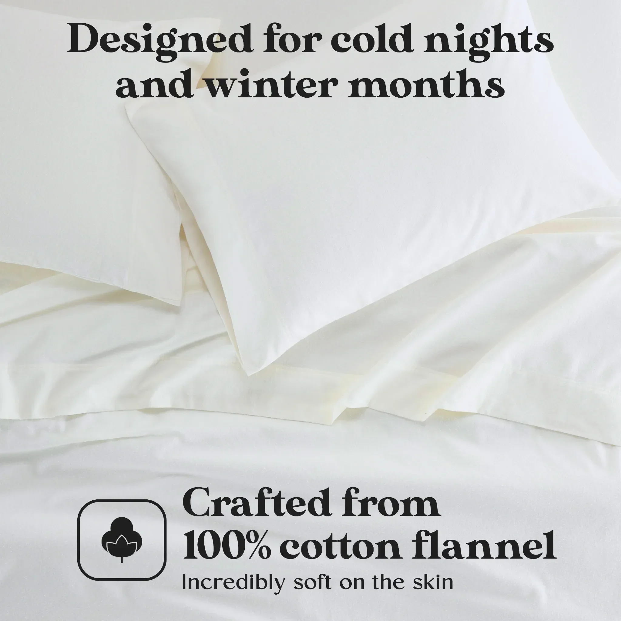 Solid Flannel Cotton Soft Fuzzy Pillowcases, Set of 2 - Image 9