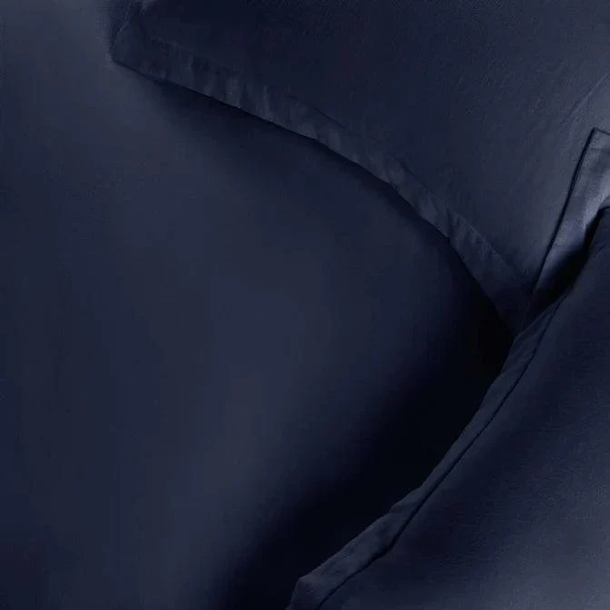 Cotton Flannel Solid Duvet Cover Set with Button Closure - Image 15