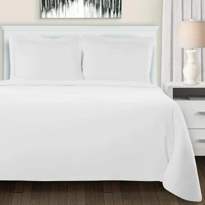 Cotton Flannel Solid Duvet Cover Set with Button Closure - Image 22