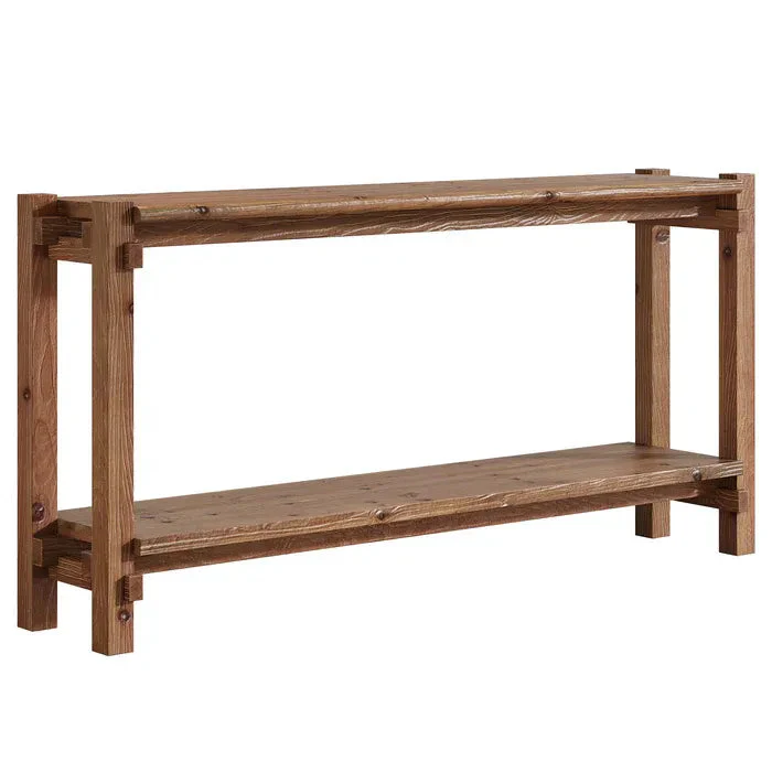 Couch Side Table, Console Table, Entryway Table, 2-Tier Foyer Table - Image 7