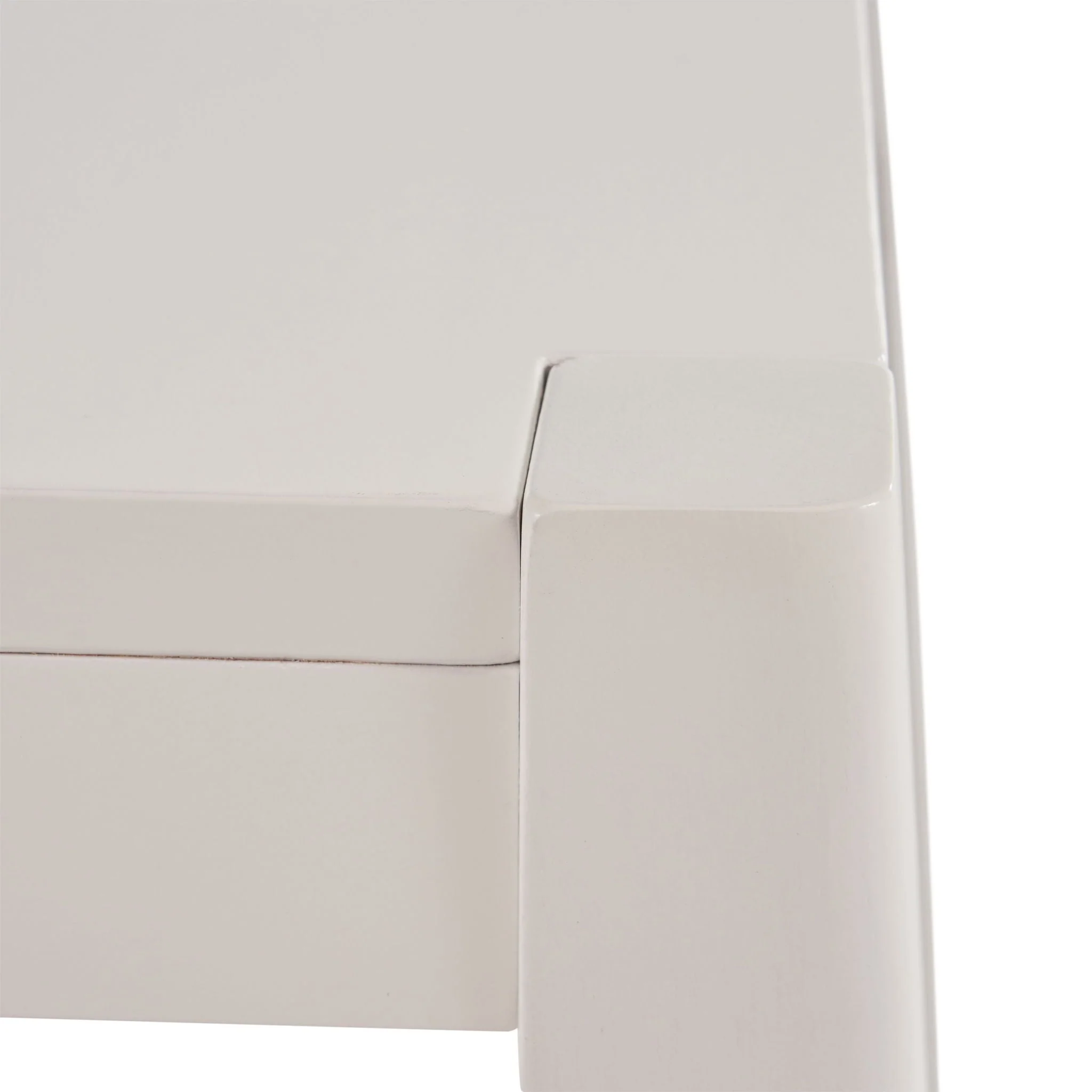 Counter Barstool (Set of 2), Rubber Wood - White - Image 5