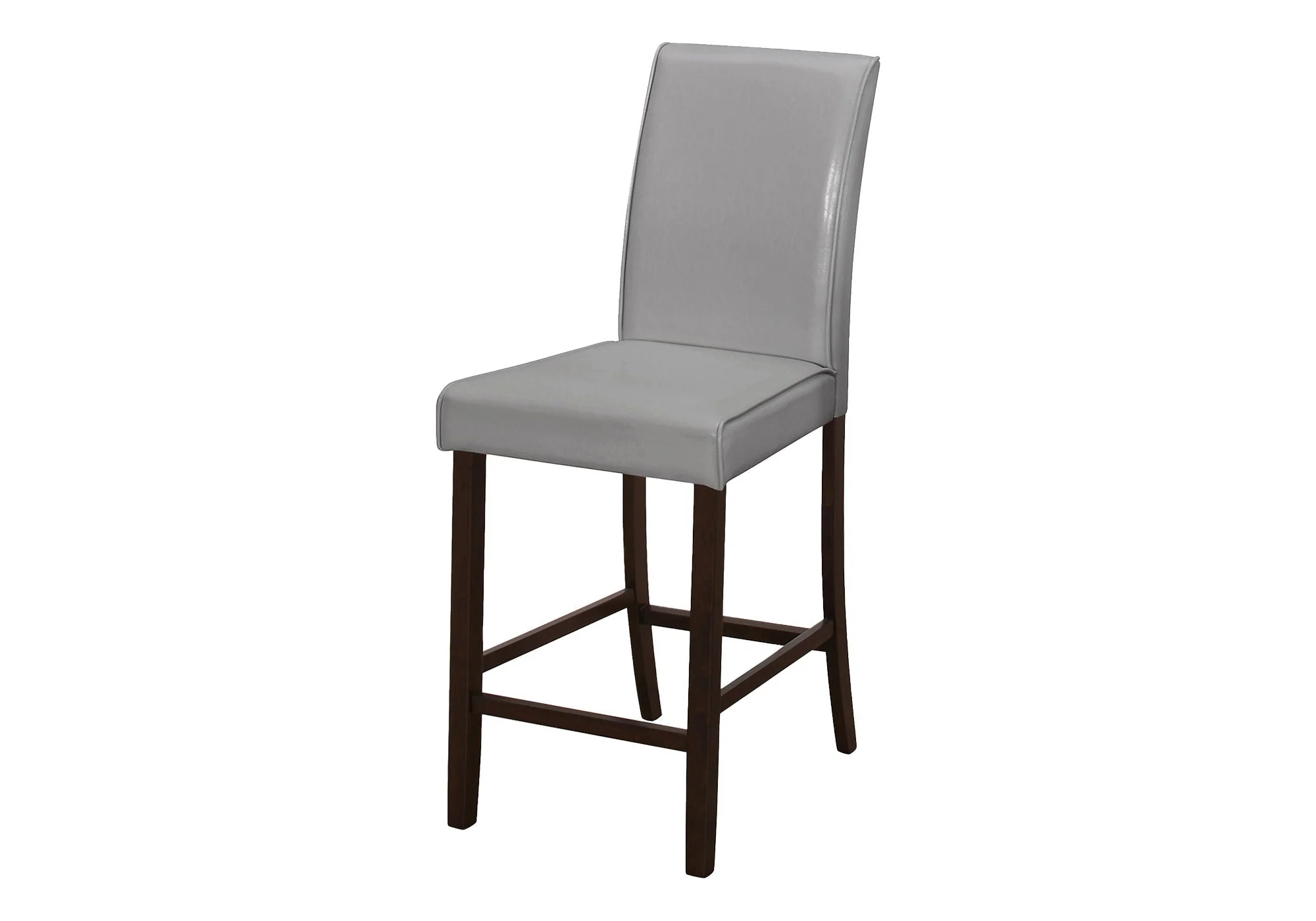 Counter Height Dining Chair Upholstered Look (Set of 2) - Image 2