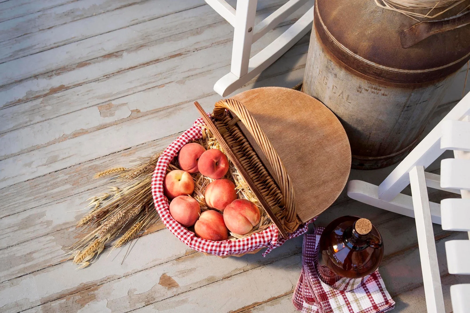 Country Picnic Basket - Image 4