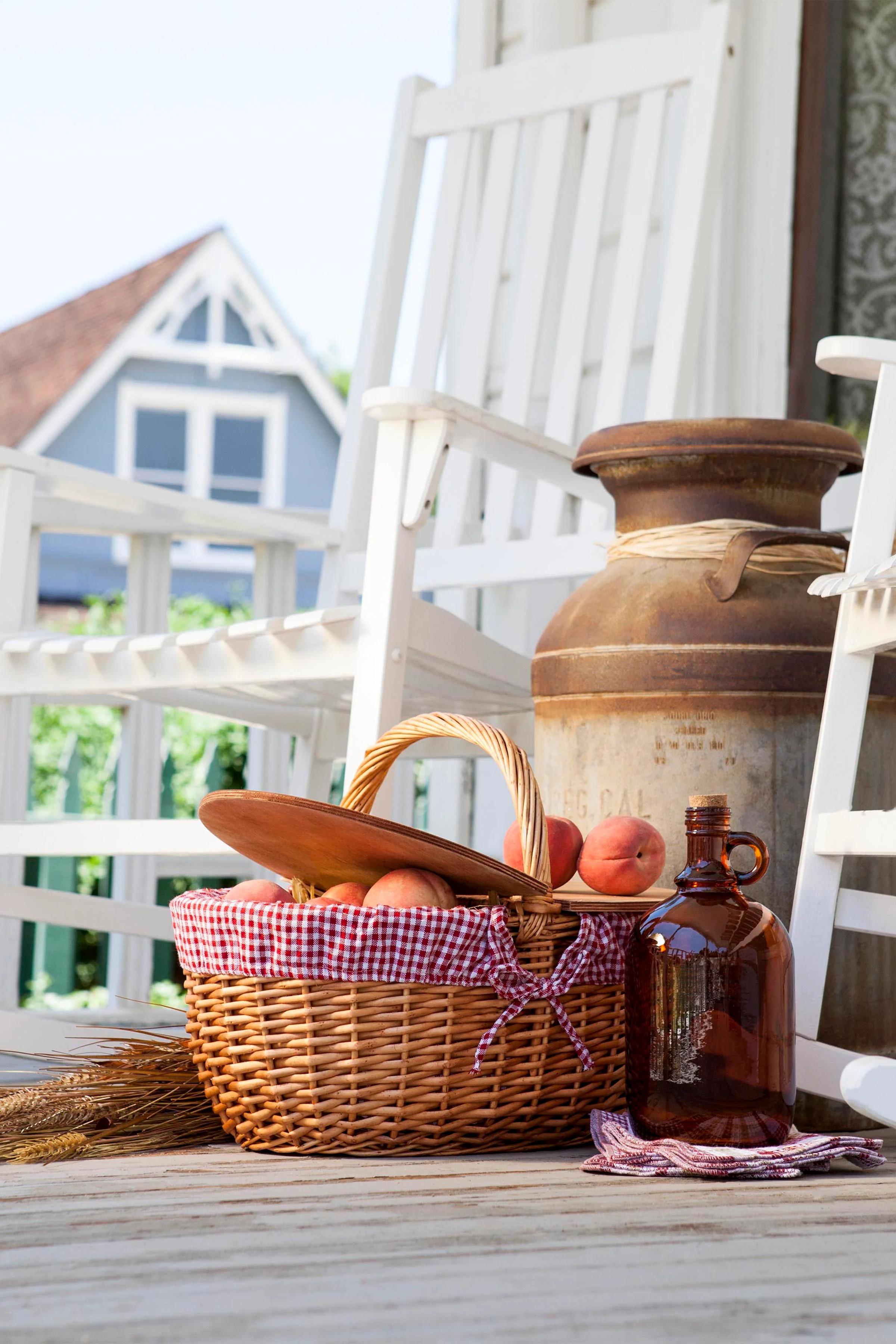 Country Picnic Basket - Image 7