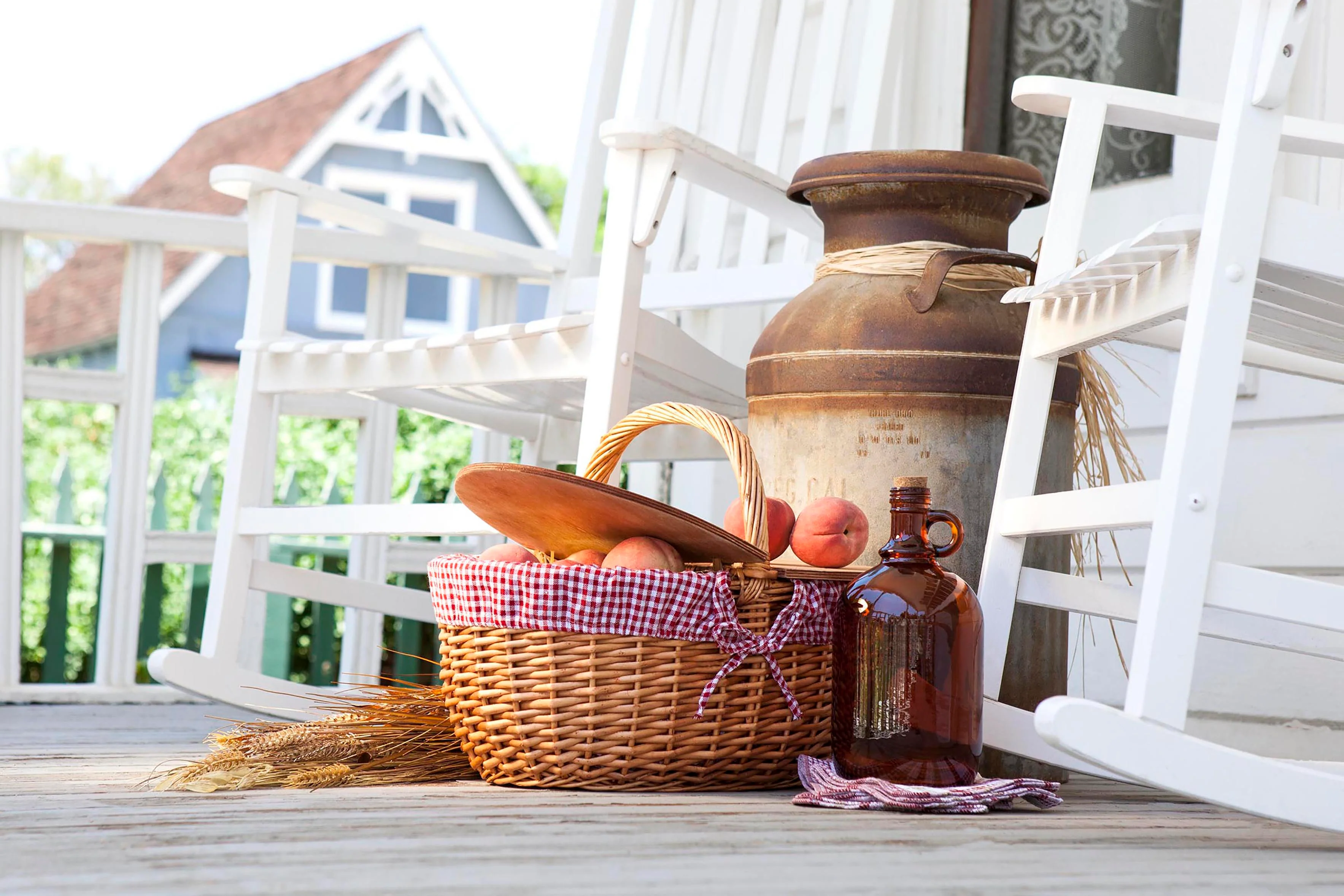 Country Picnic Basket - Image 8