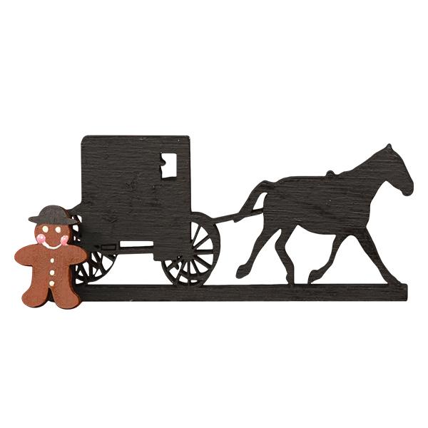 Covered Bridge-Amish Buggy - Image 3