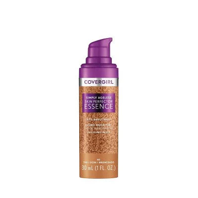 COVERGIRL Simply Ageless Skin Perfector Essence Foundation 60 Tan 1 fl oz - New - Image 3