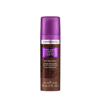 COVERGIRL Simply Ageless Skin Perfector Essence Foundation 80 Deep 1 fl oz - Imperfect Container