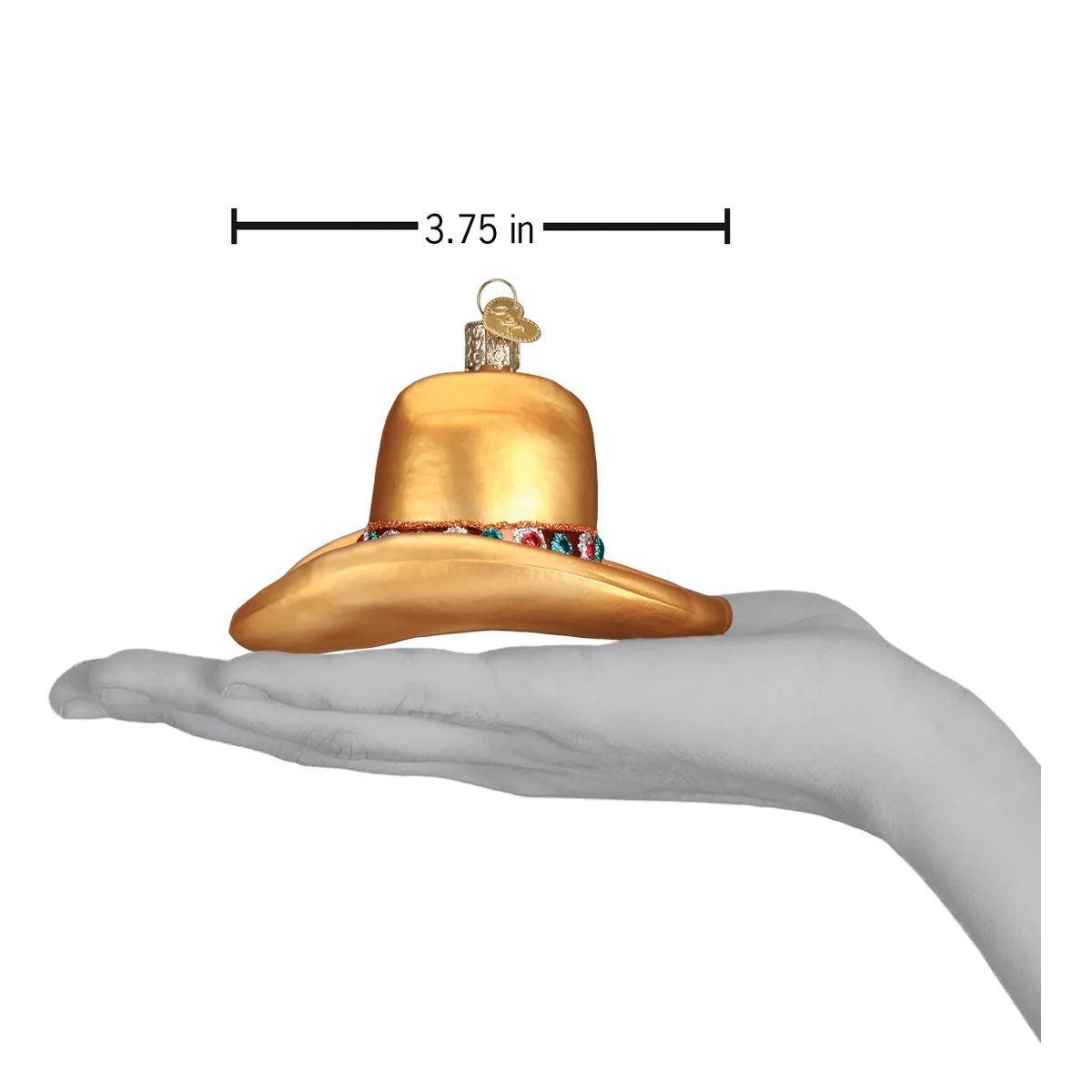 Cowboy Hat Ornament - Image 6