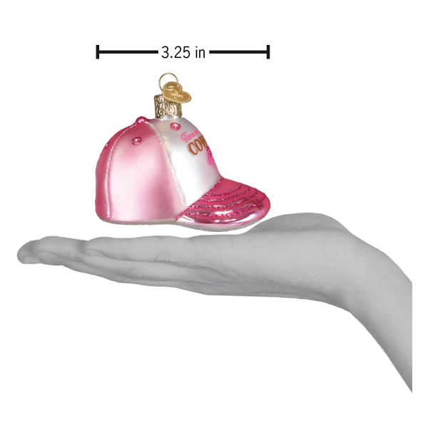 Cowgirl Trucker Cap Ornament - Image 5
