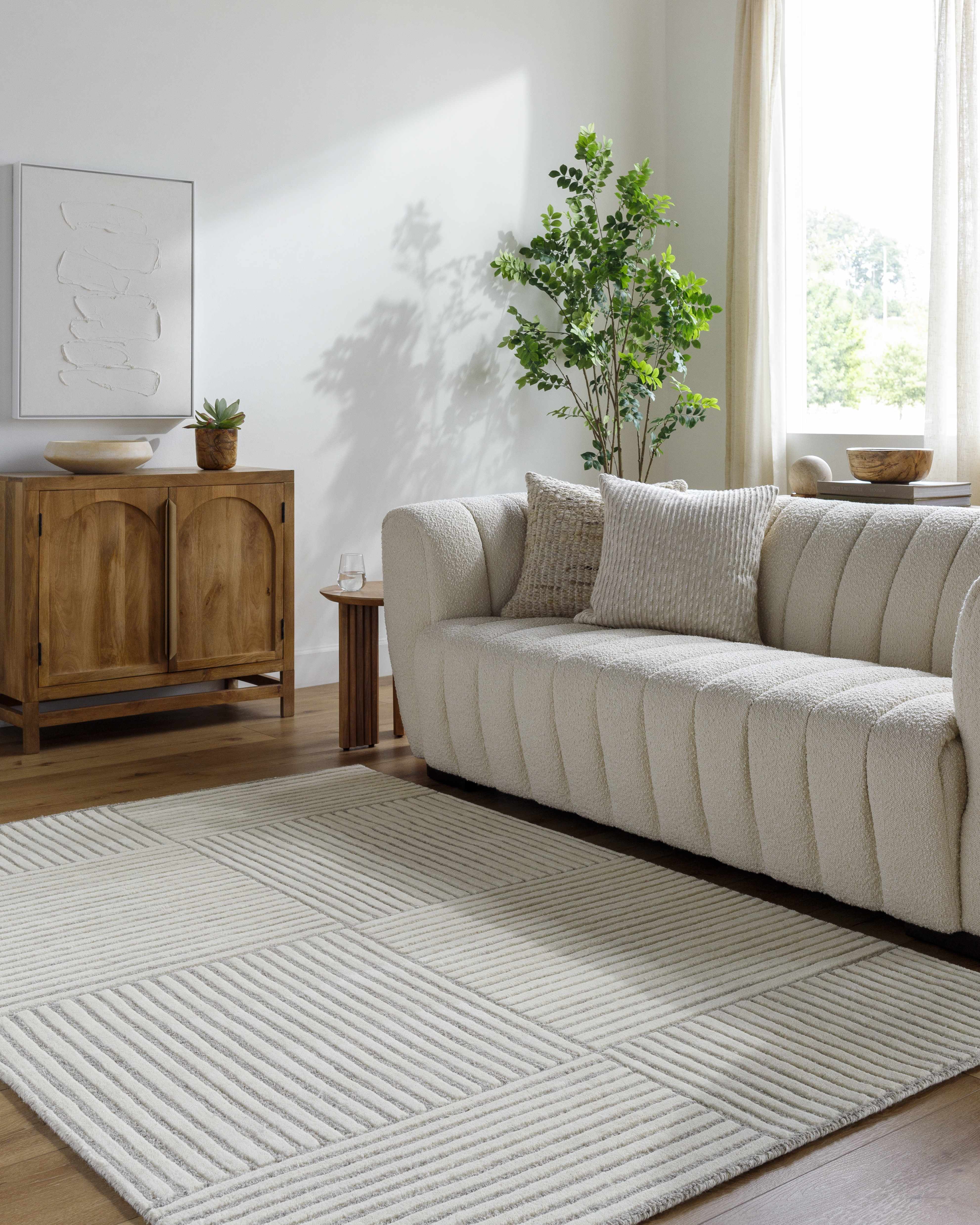 Coyne Cream Area Rug - Image 2