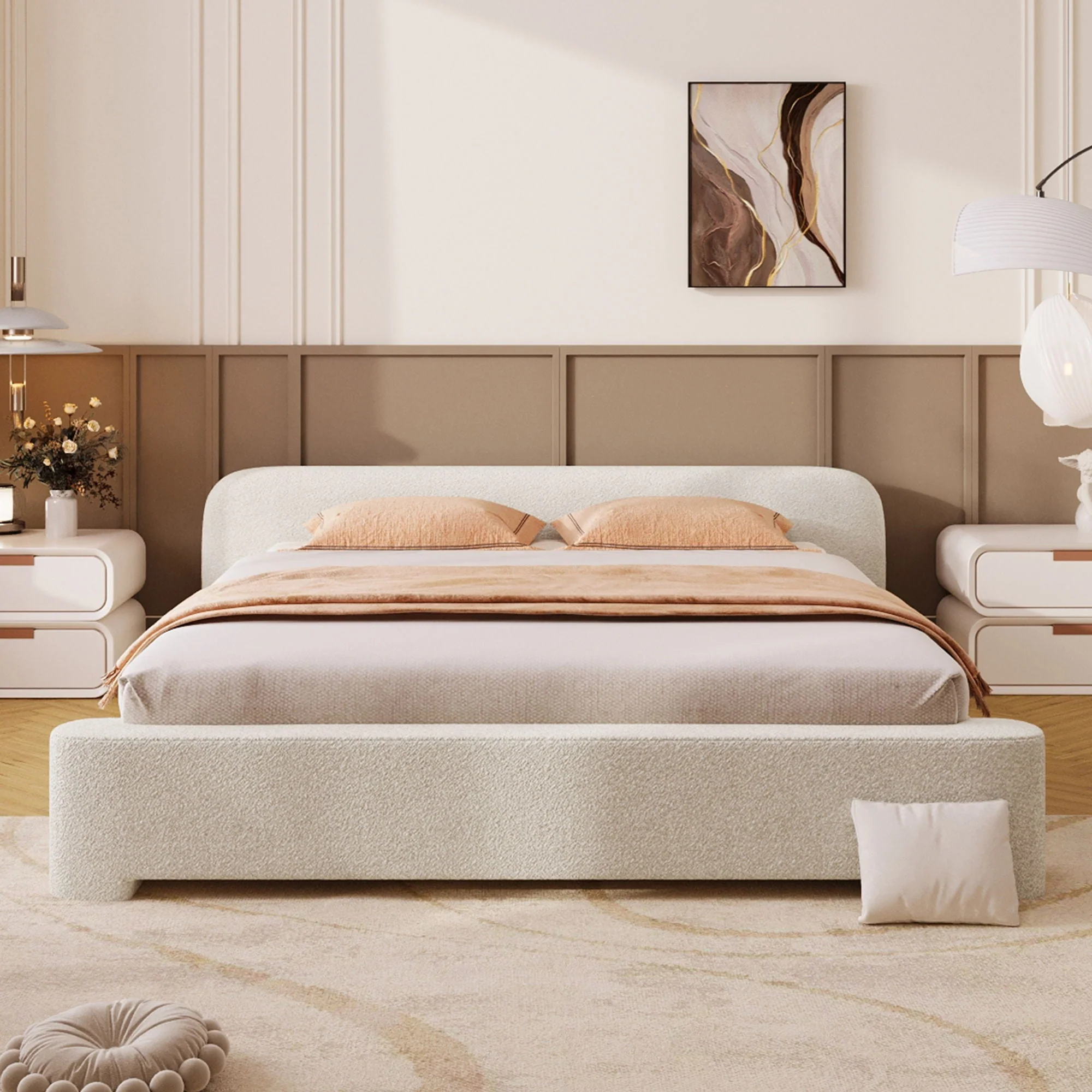 Cozy Bouce Upholstered Bed - Image 4