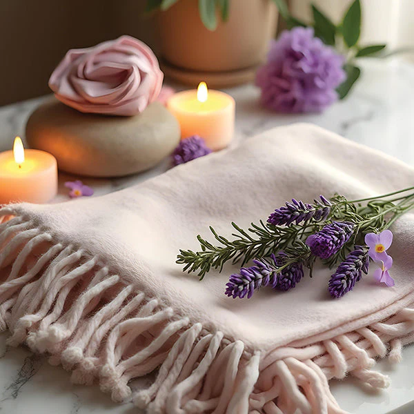 Cozy Cashmere Blanket Candle - Image 4
