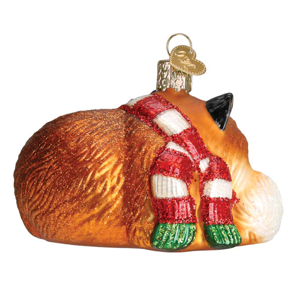 Cozy Fox Ornament - Image 4