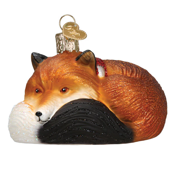Cozy Fox Ornament - Image 5