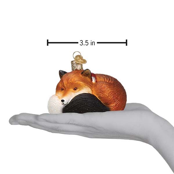 Cozy Fox Ornament - Image 6