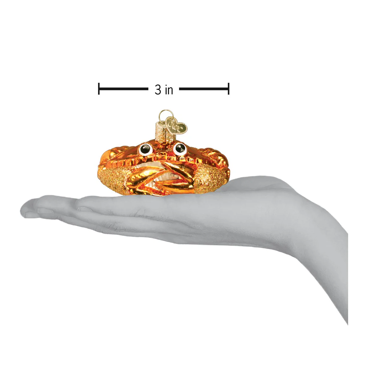 Crab Louie Ornament by Old World Christmas - Image 4