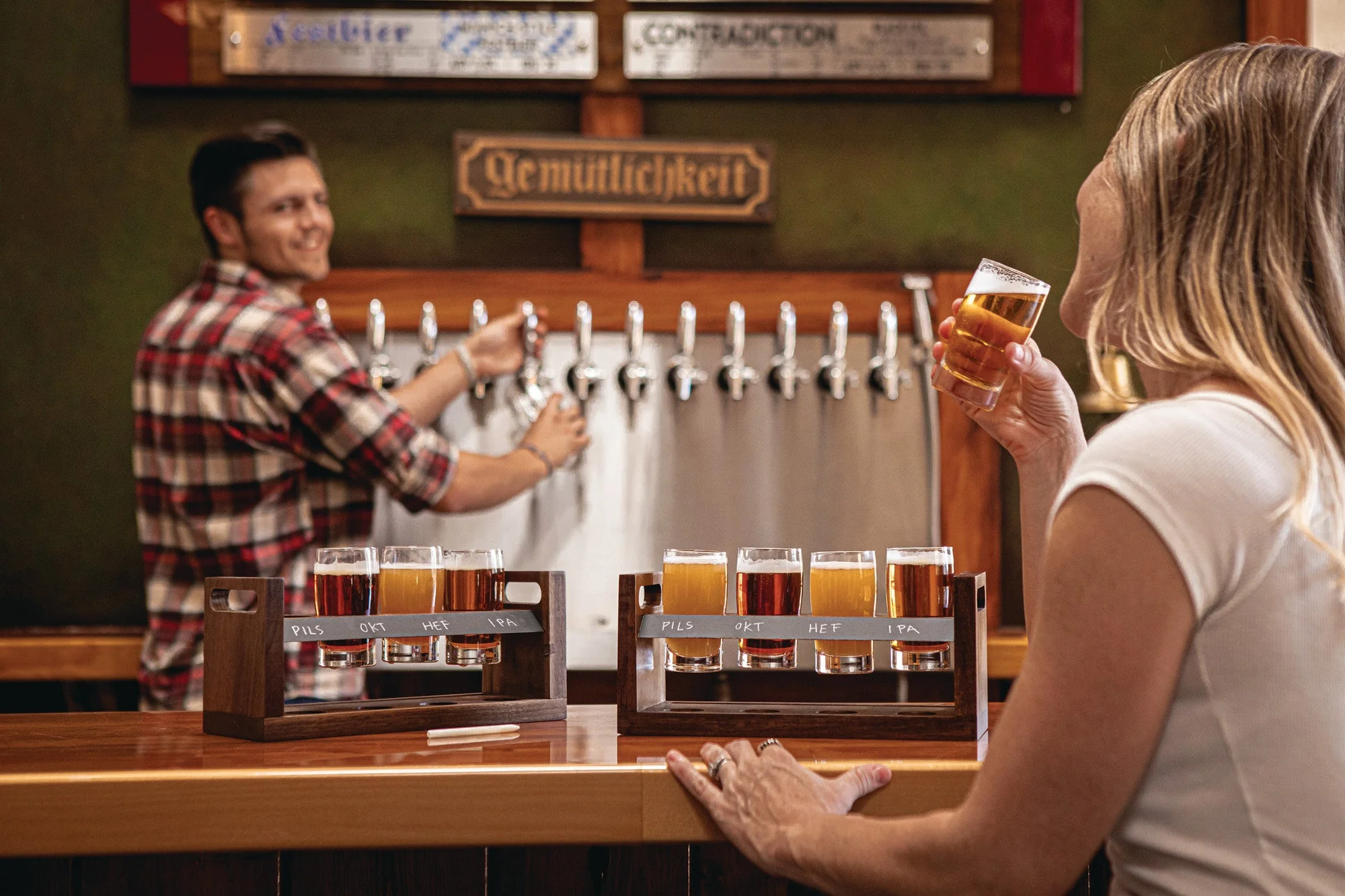 Craft Beer Flight Beverage Sampler - Image 4