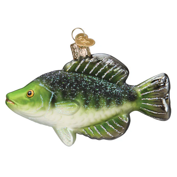 Crappie Ornament 2.75x4.5x1.25 Inch Fishing Decoration - Image 3