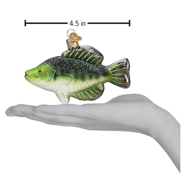 Crappie Ornament 2.75x4.5x1.25 Inch Fishing Decoration - Image 6