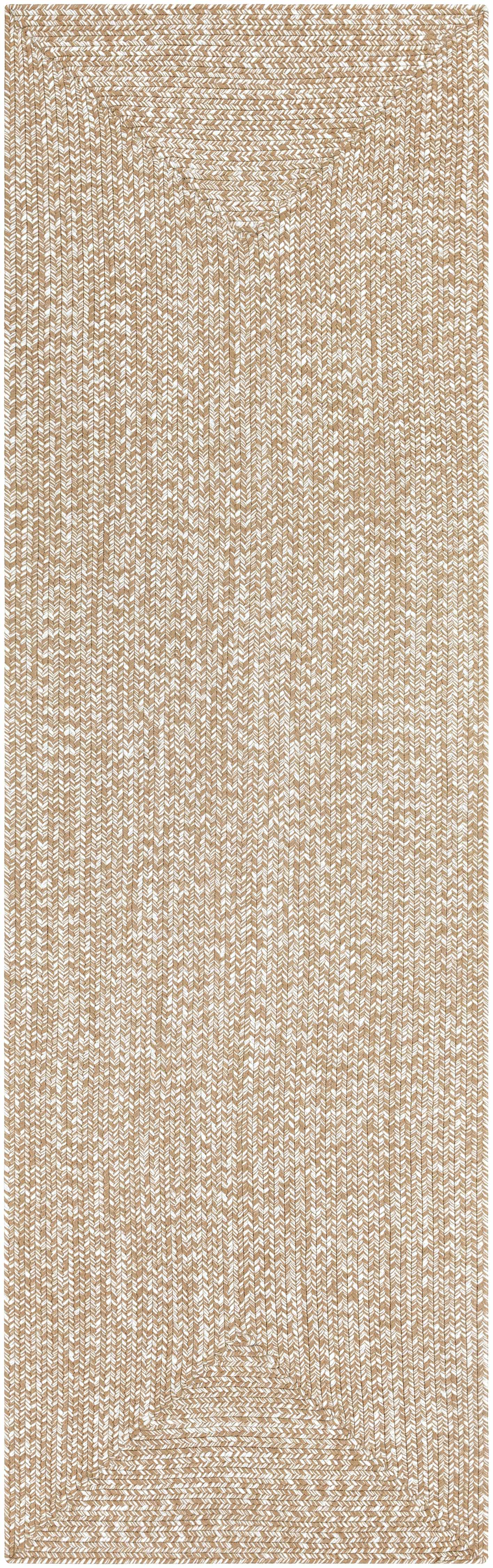 Cream Braided Faux Jute Rug - Image 13
