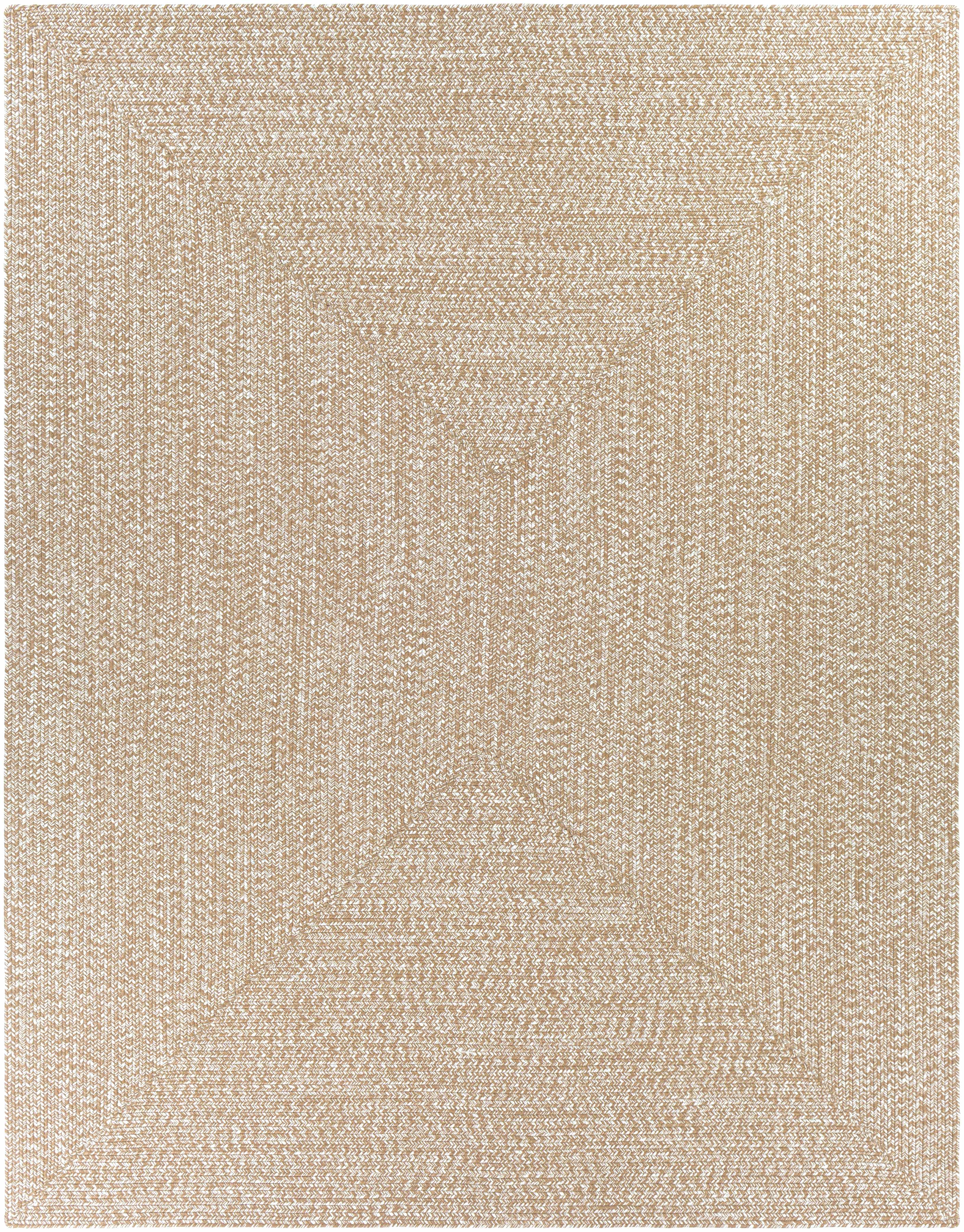 Cream Braided Faux Jute Rug - Image 14