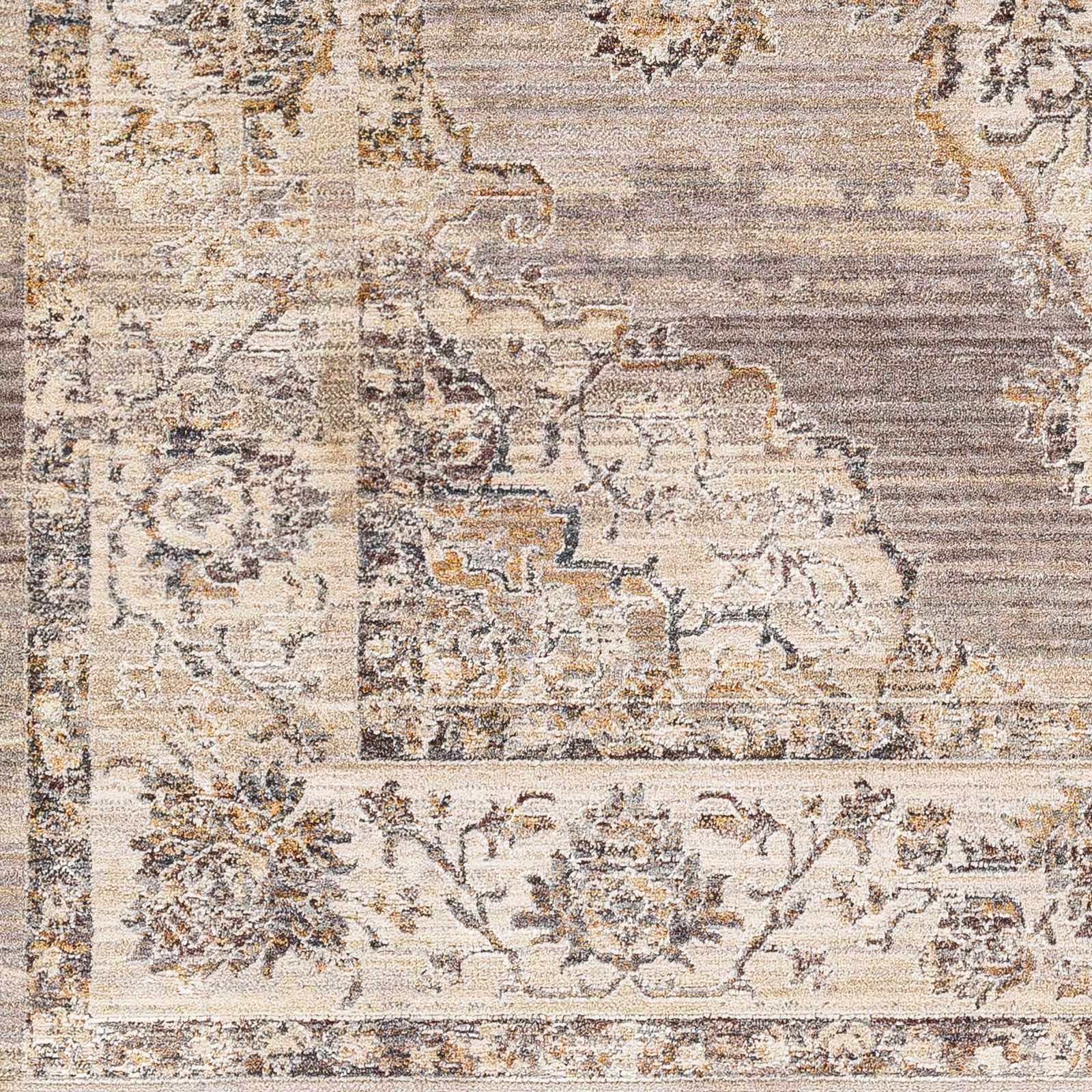 Cream Brown Zola Area Rug - Clearance - Image 3