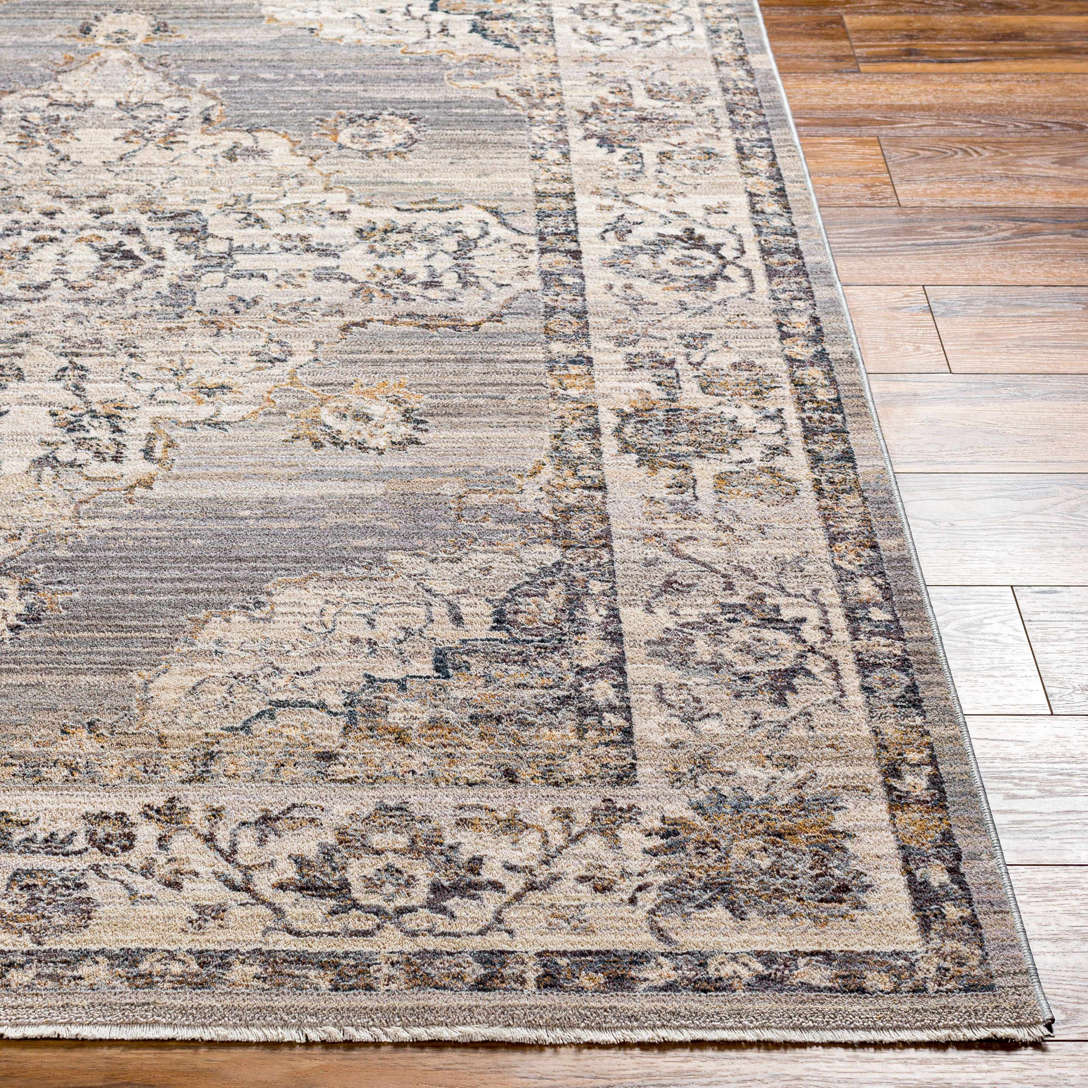 Cream Brown Zola Area Rug - Clearance - Image 5