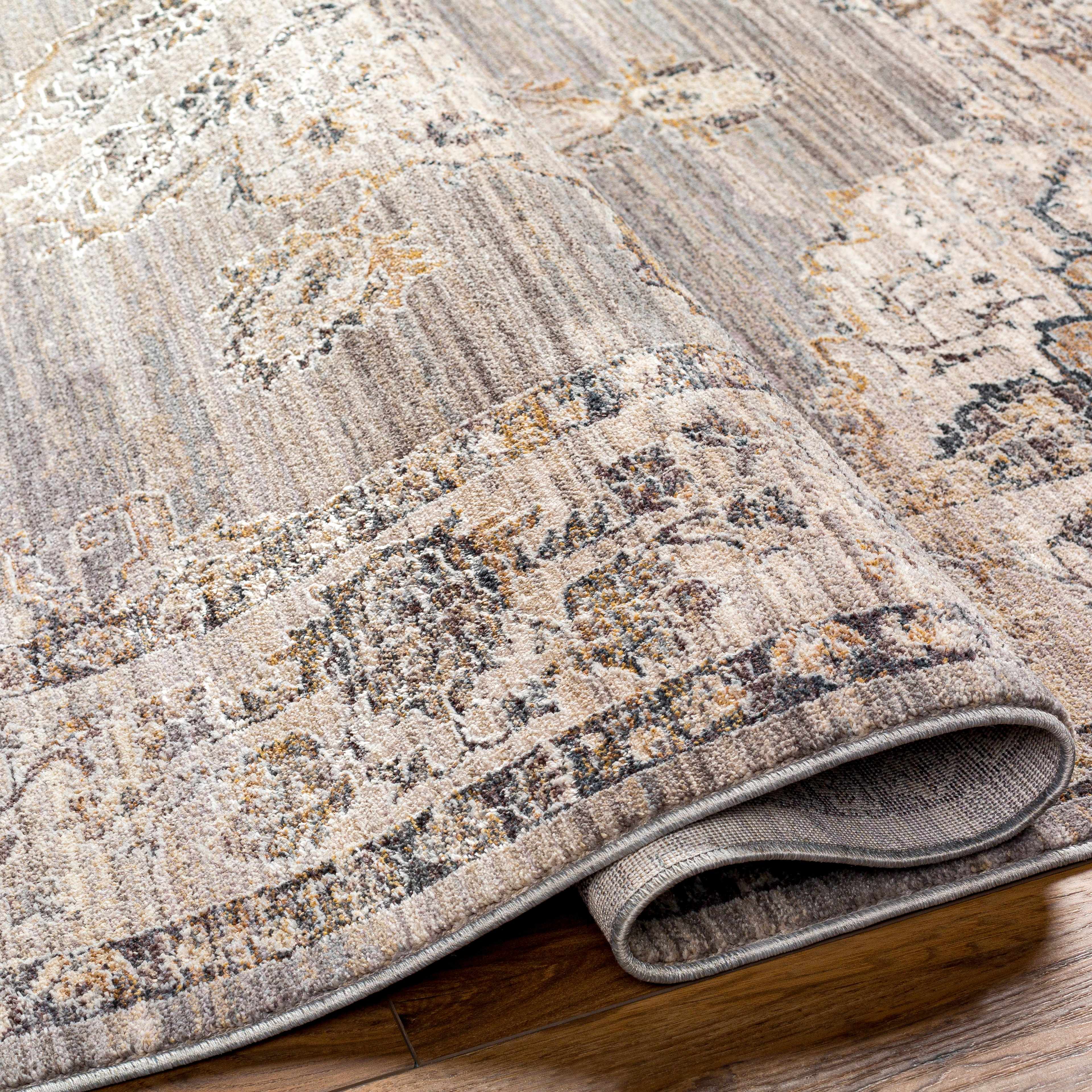 Cream Brown Zola Area Rug - Clearance - Image 6