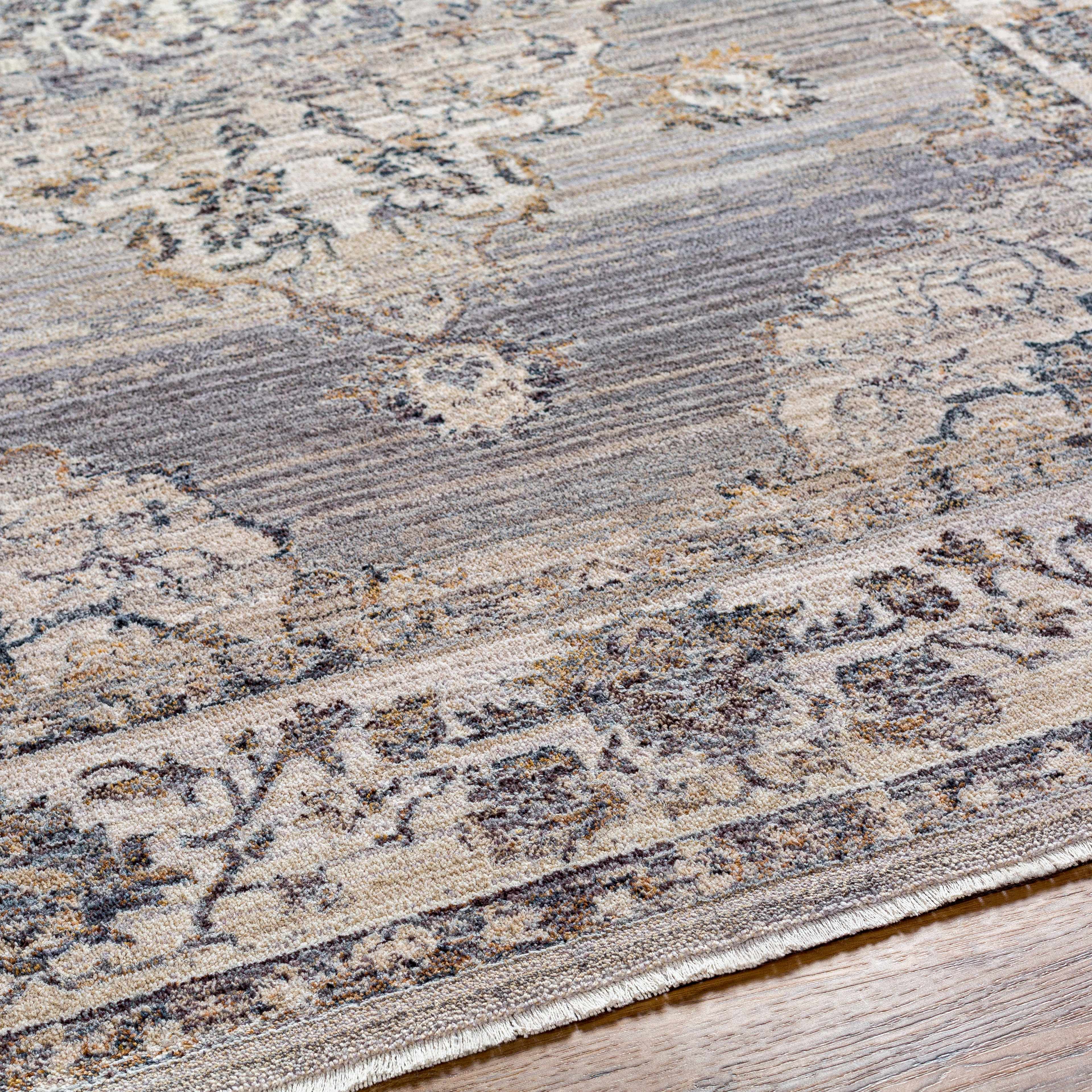 Cream Brown Zola Area Rug - Clearance - Image 7