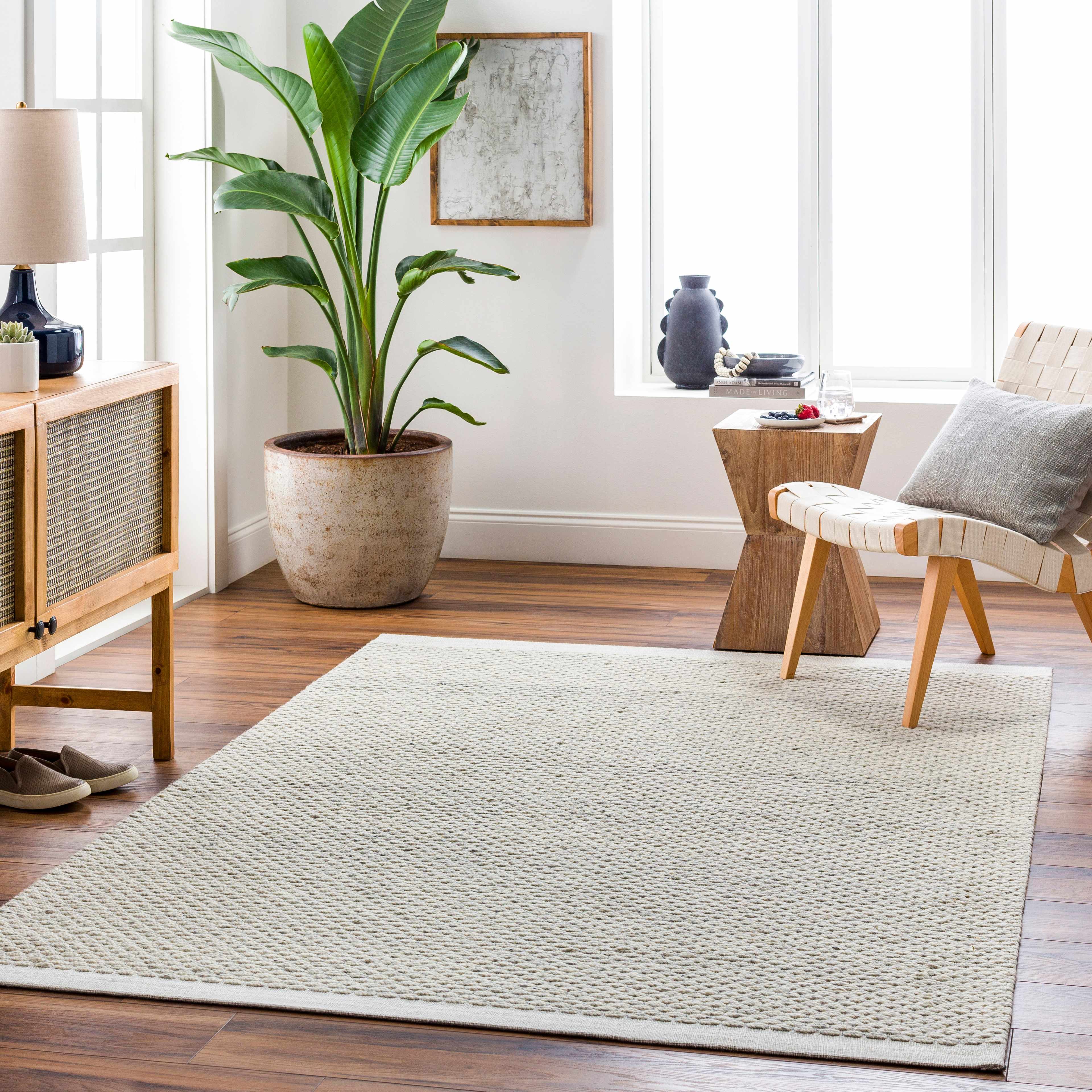 Cream Emlen Area Rug  - Clearance - Image 2