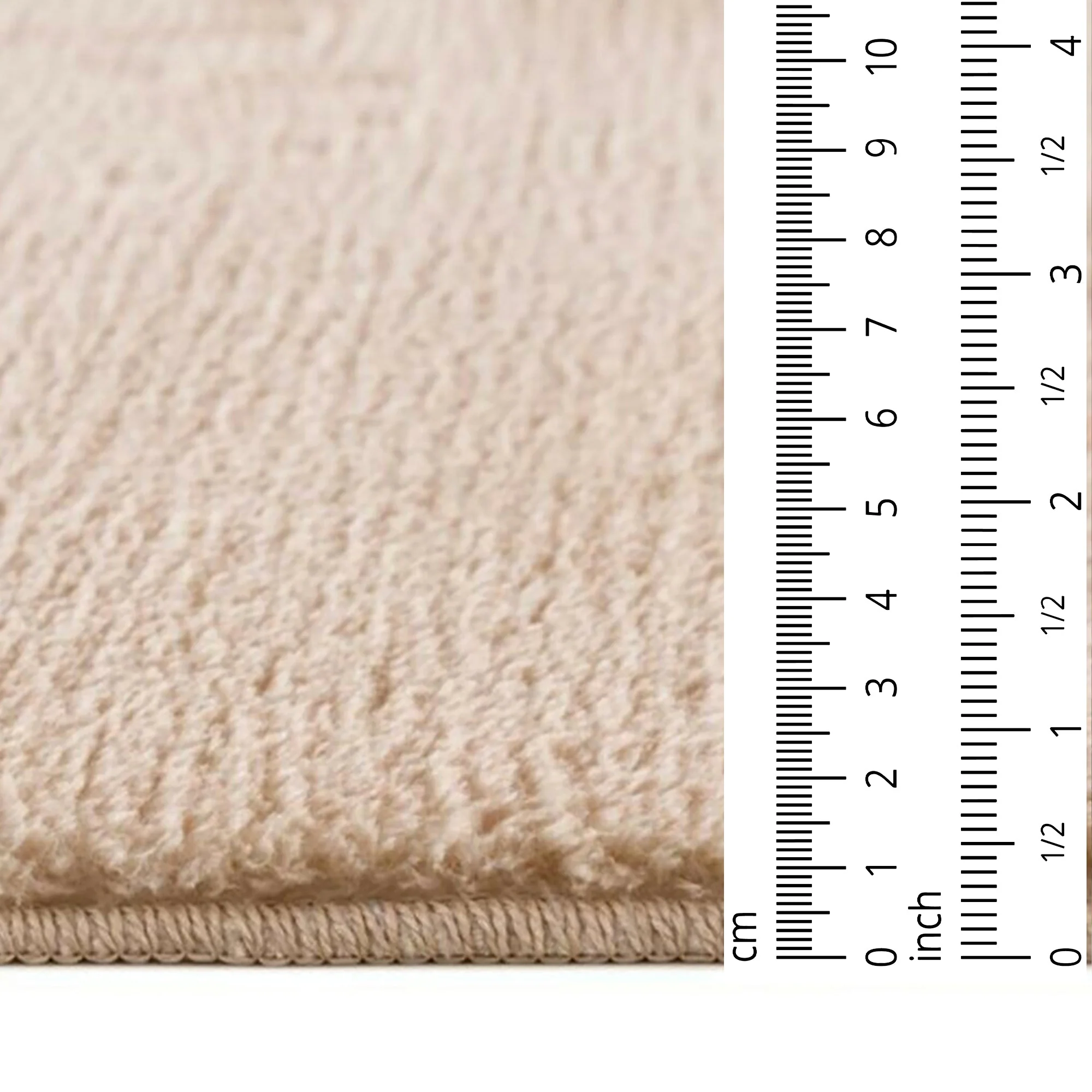 Cream Plush Area Rug - Image 7