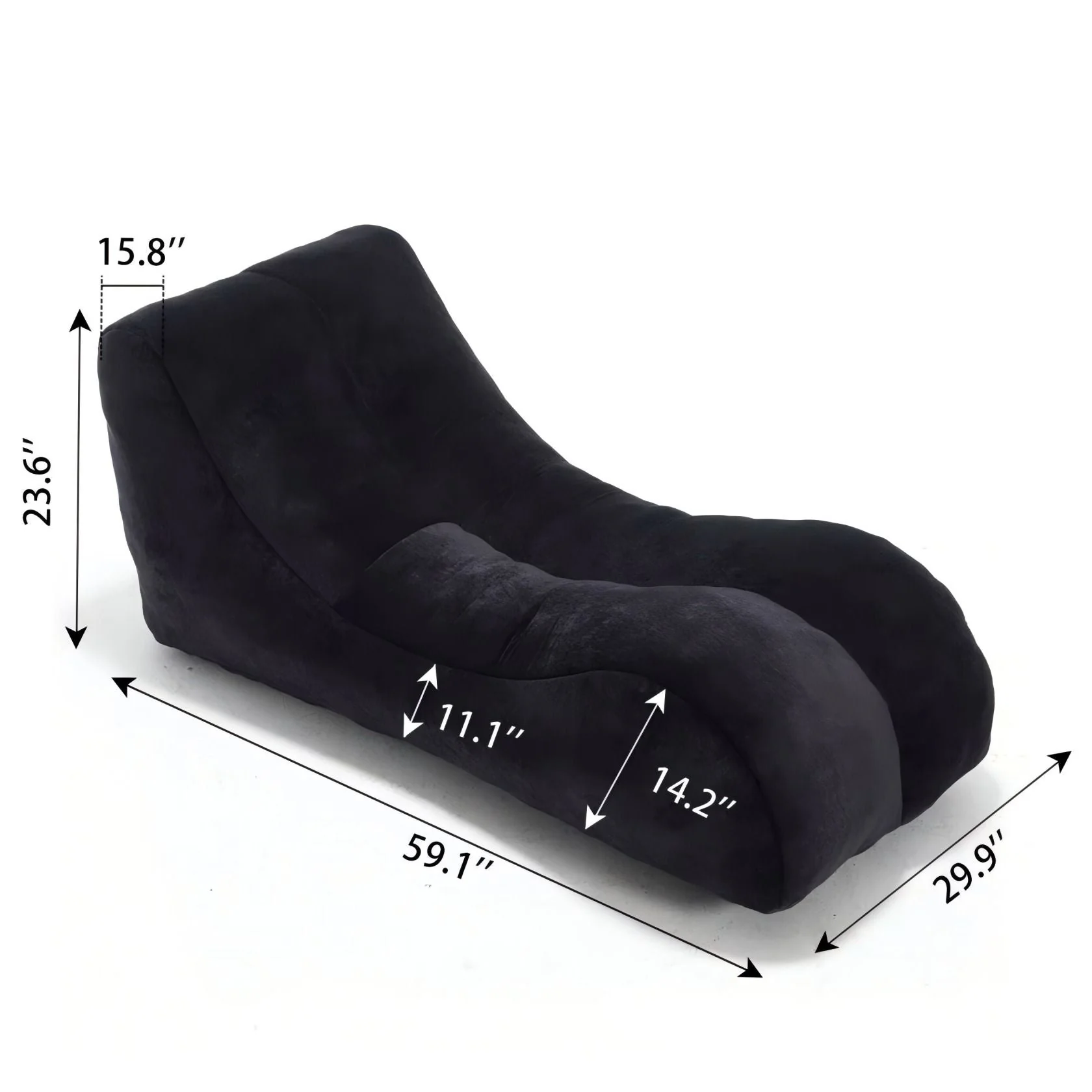 Creative Bean Bag Sofa Chair With High Quality Sponge Filling - Image 16
