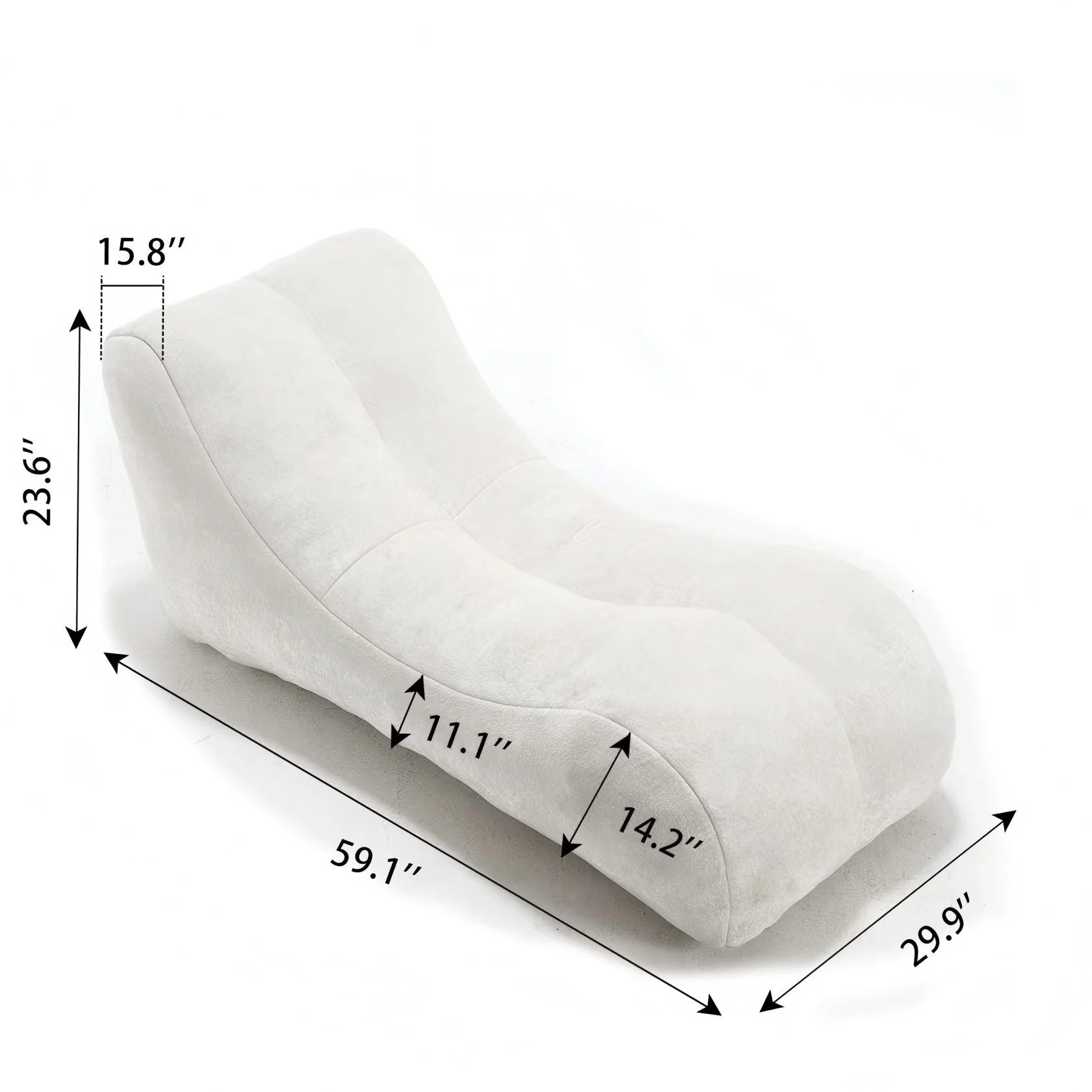 Creative Bean Bag Sofa Chair With High Quality Sponge Filling - Image 19