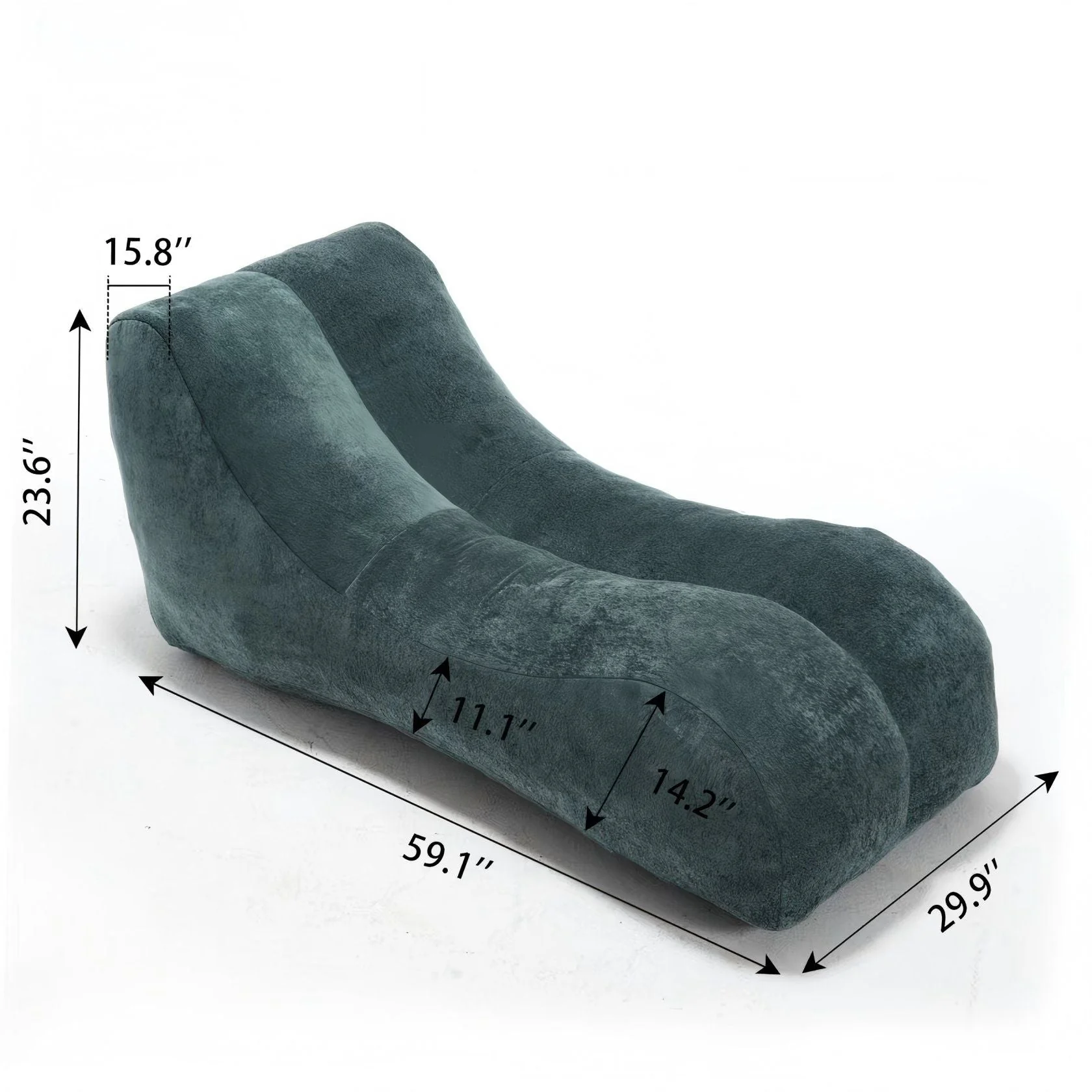 Creative Bean Bag Sofa Chair With High Quality Sponge Filling - Image 8