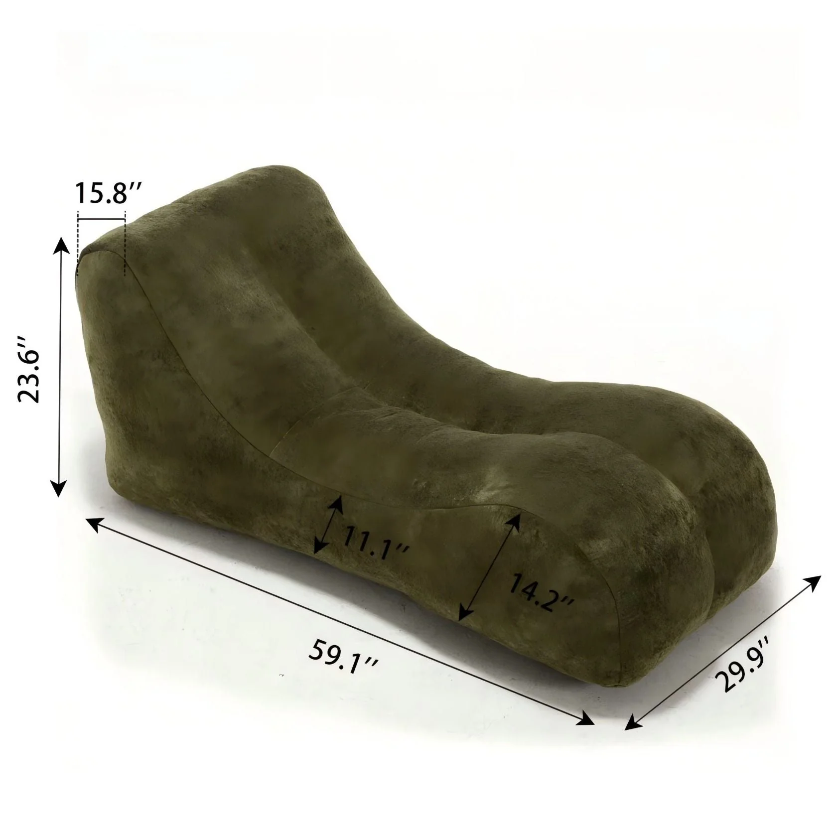 Creative Bean Bag Sofa Chair With High Quality Sponge Filling - Image 9