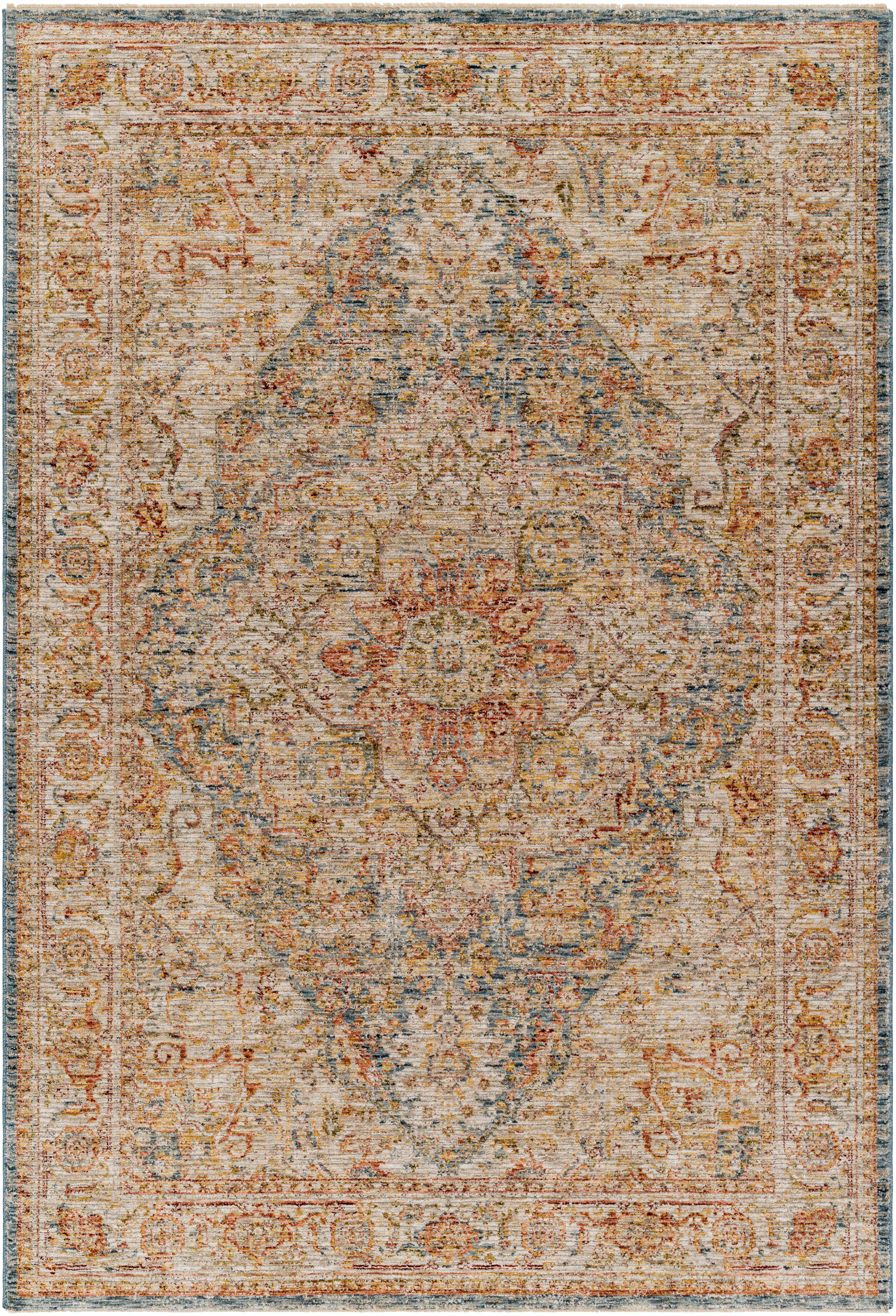 Cress Tan Rich Textured Traditional Rug - Image 8