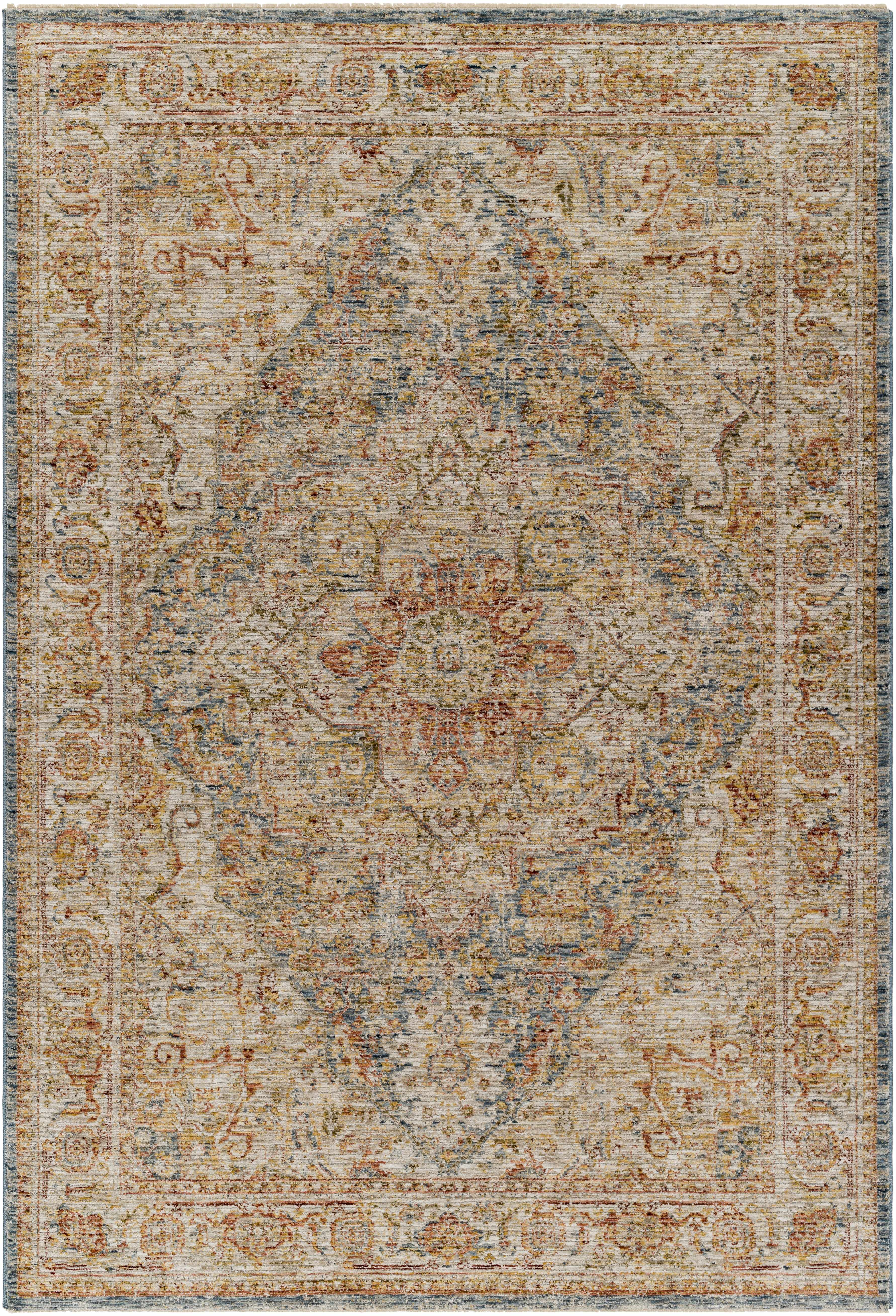 Cress Tan Rich Textured Traditional Rug - Image 9