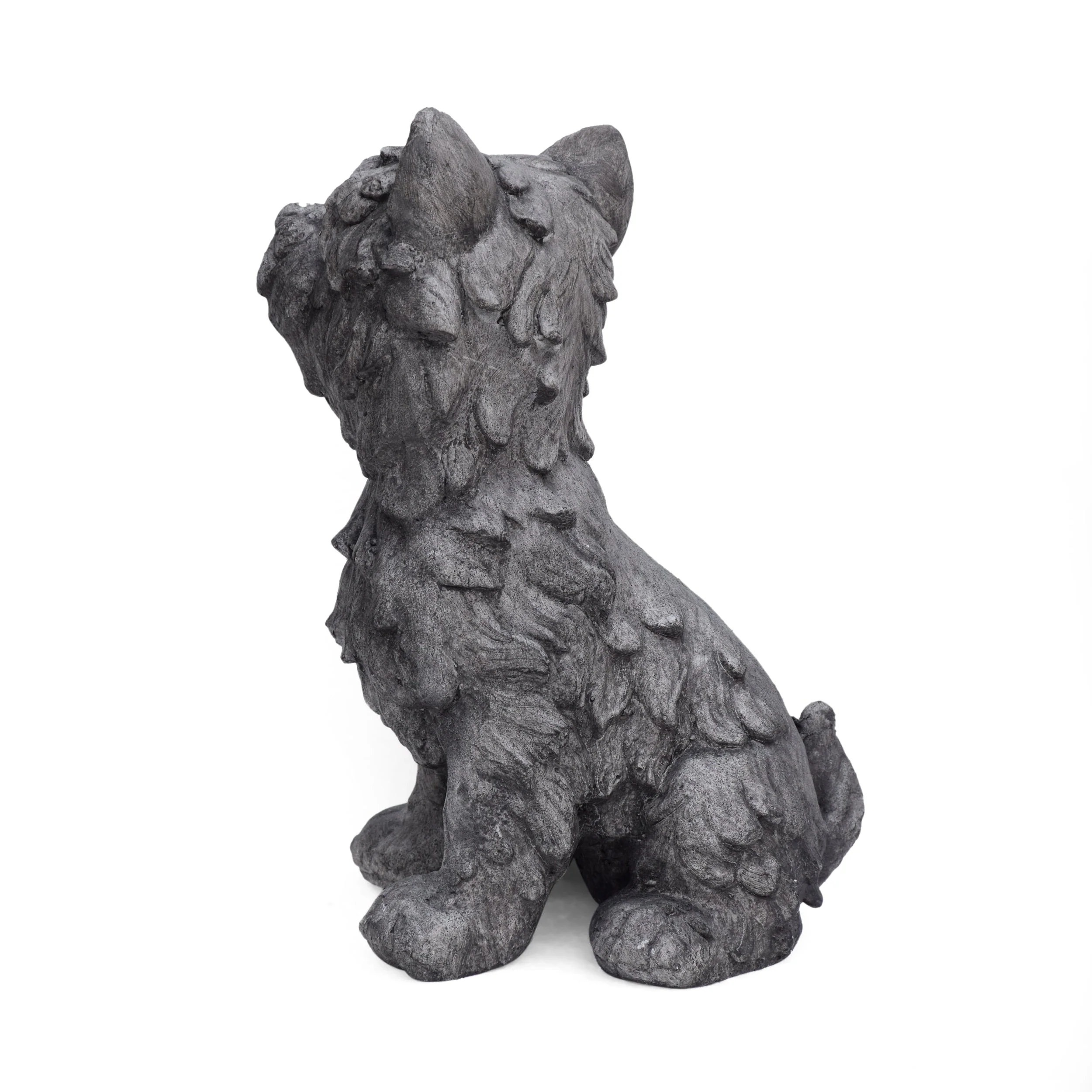 Cricket Dog Cast Stone Garden Statue - Image 7