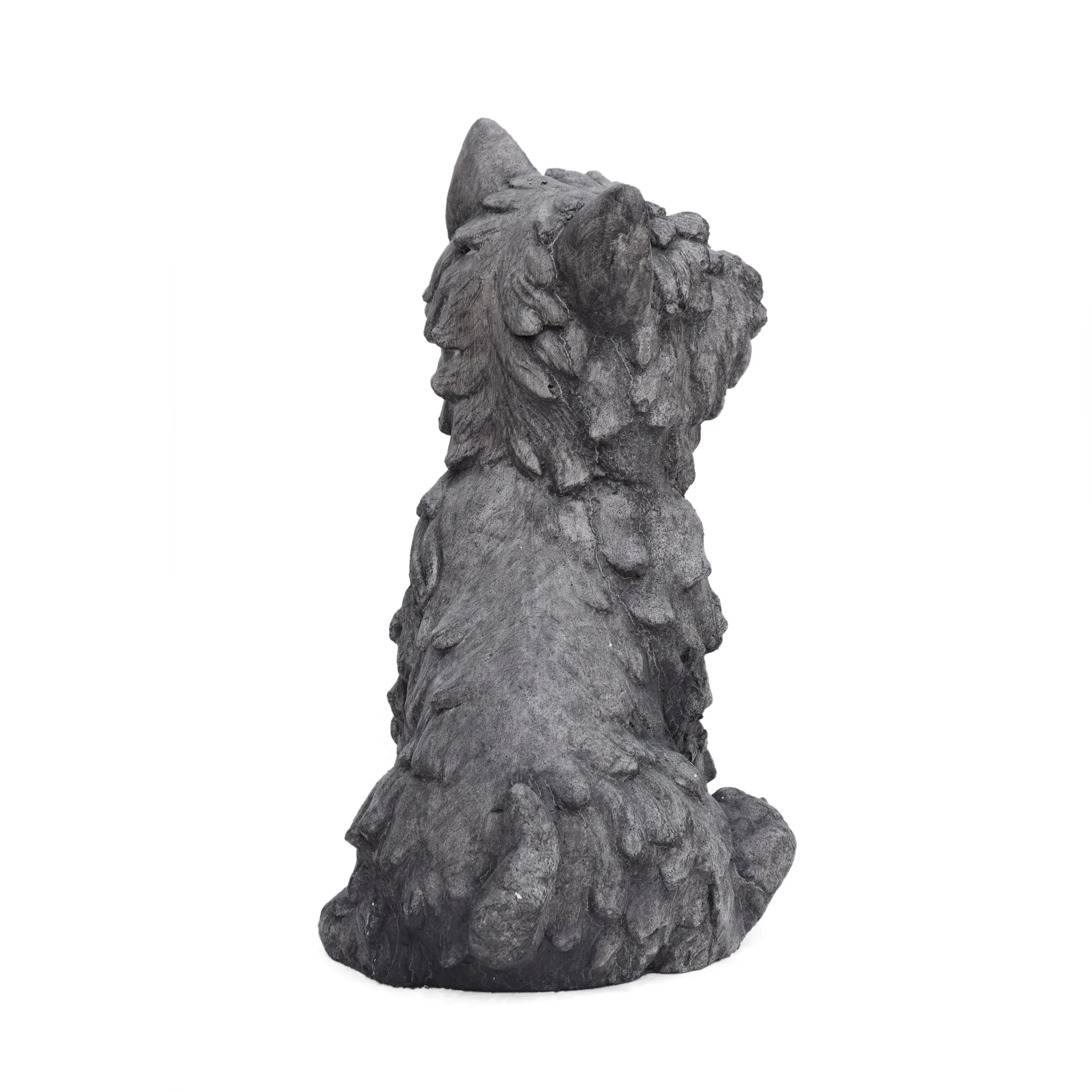 Cricket Dog Cast Stone Garden Statue - Image 9